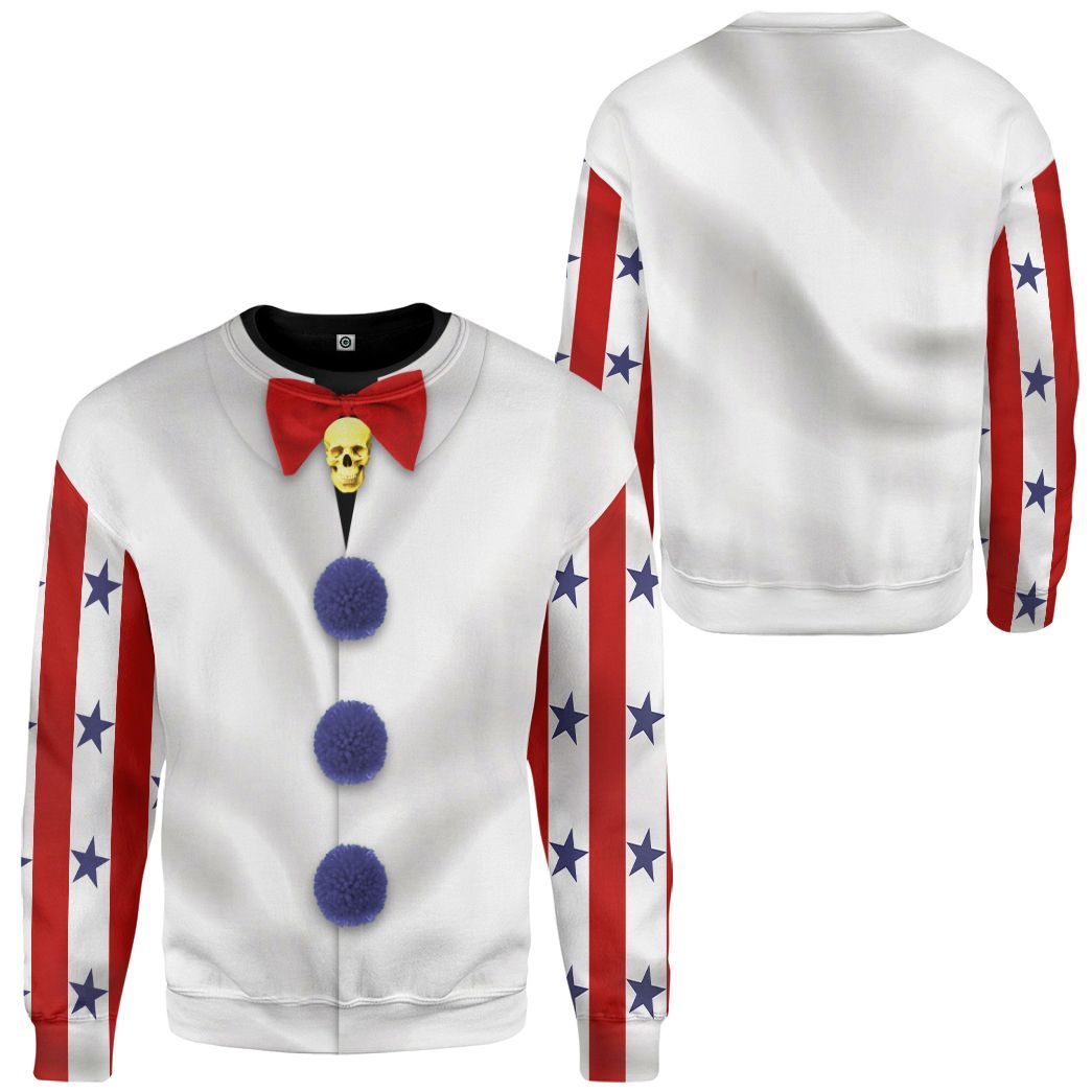 Halloween Captain Spaulding Costume Hoodie Sweatshirt T-Shirt Sweatpants Tracksuit - Stormmerch Exclusive