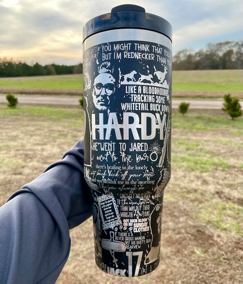 HARDY Music Custom Stanley Cup 40 oz 30 oz Tumbler With Handle