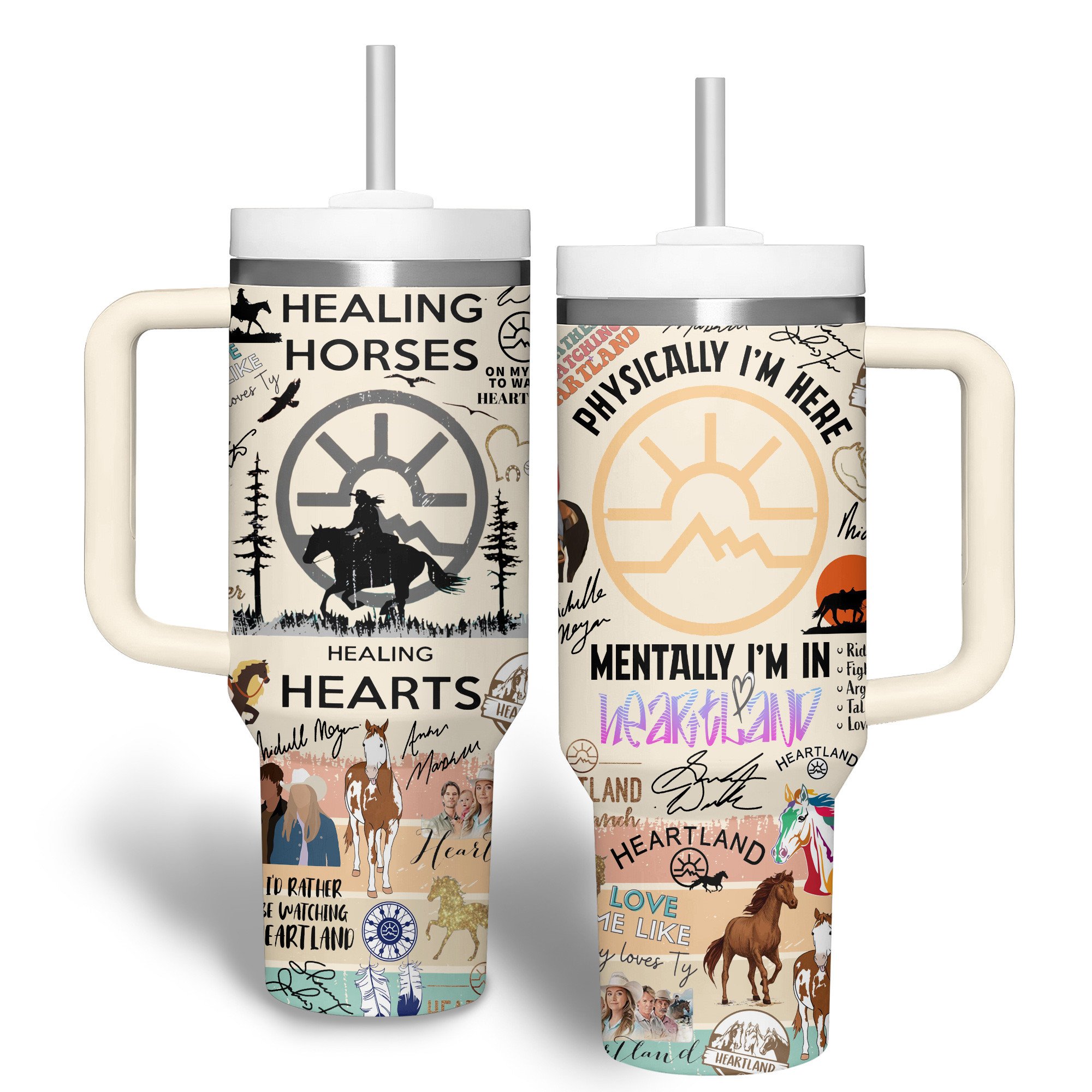 Heartland TV Series Custom Stanley Cup 40 oz 30 oz Tumbler With Handle