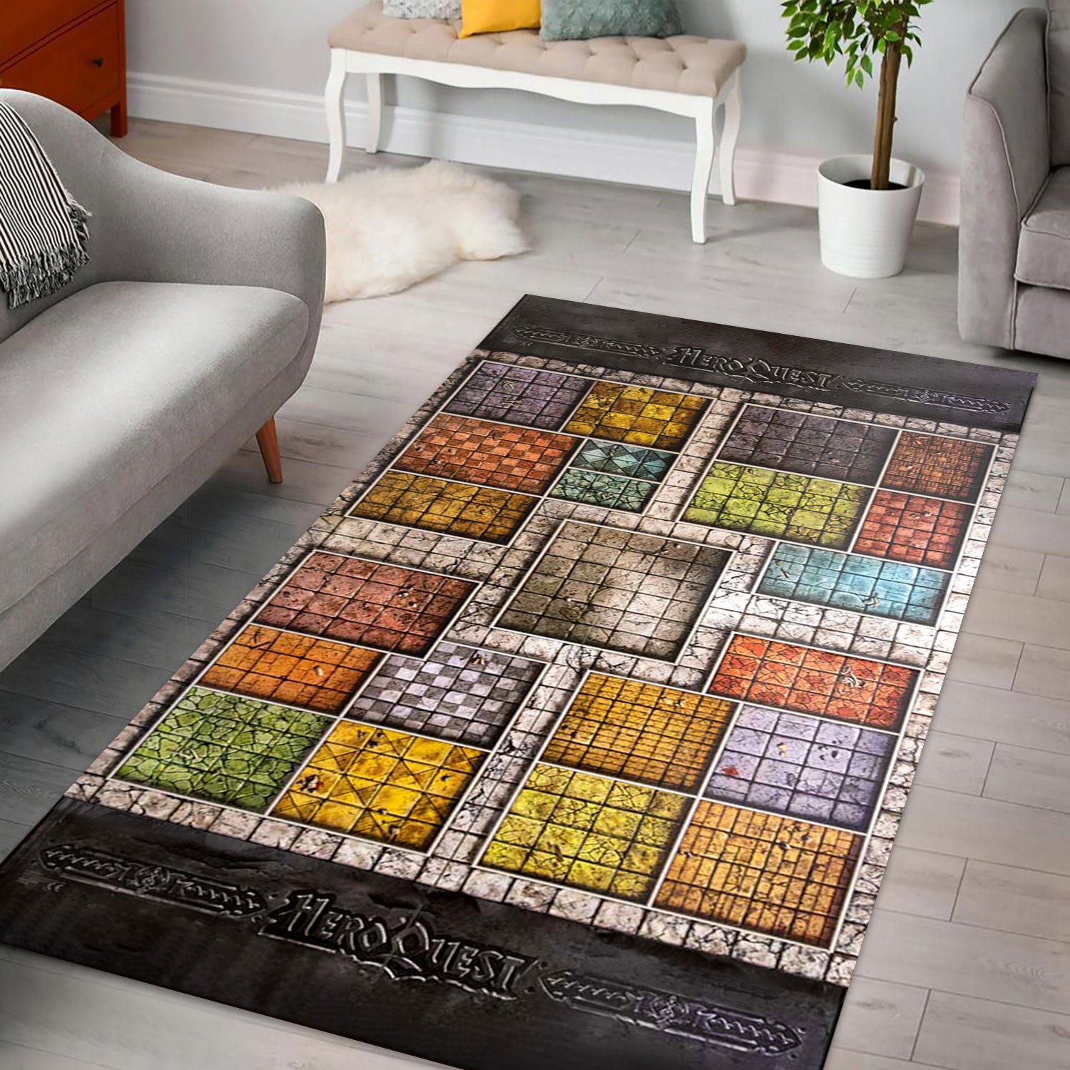 HeroQuest BoardGame Rug - Stormmerch Exclusive
