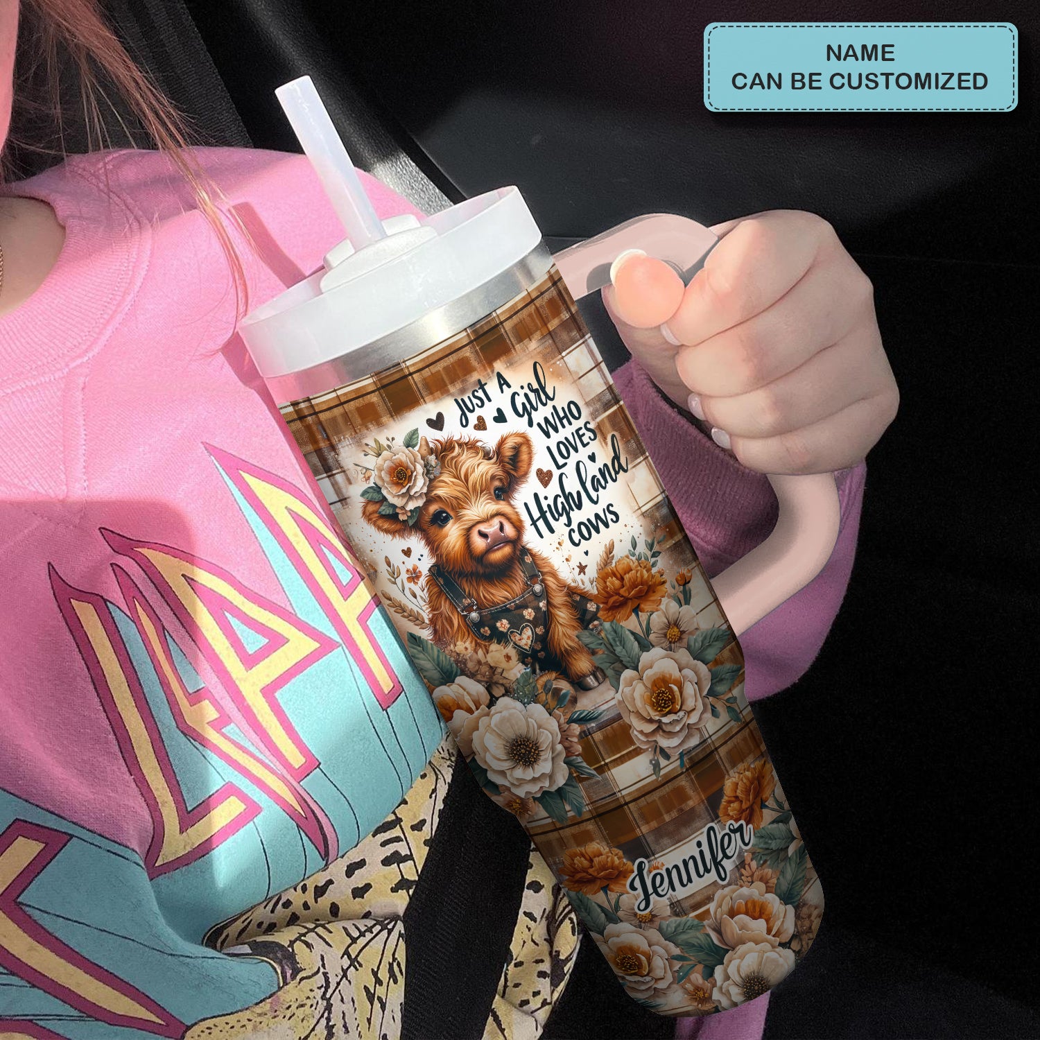 Highland Cows LoversCustom Stanley Cup 40 oz 30 oz Tumbler With Handle