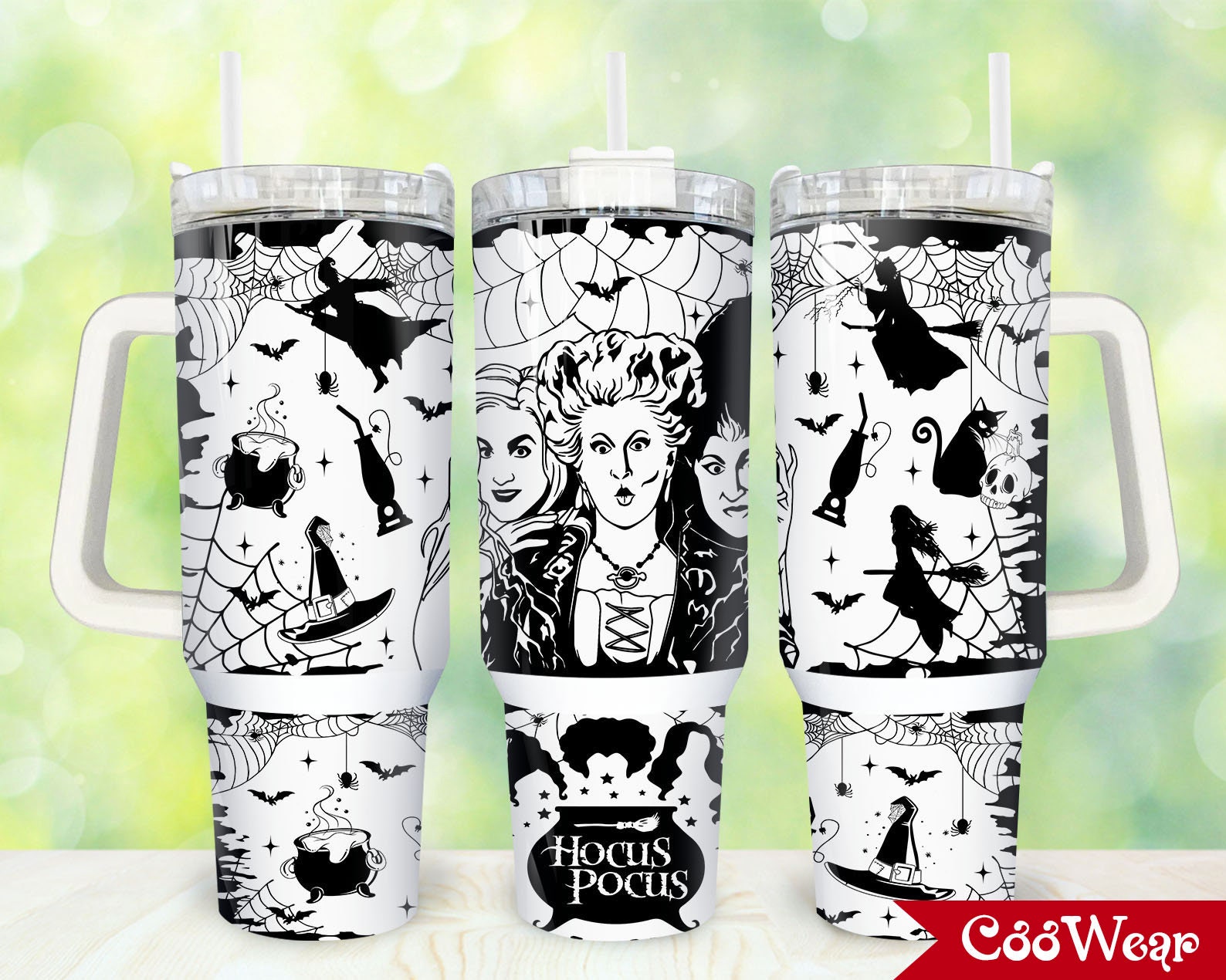 Hocus Pocus Movies Custom Stanley Cup 40 oz 30 oz Tumbler With Handle