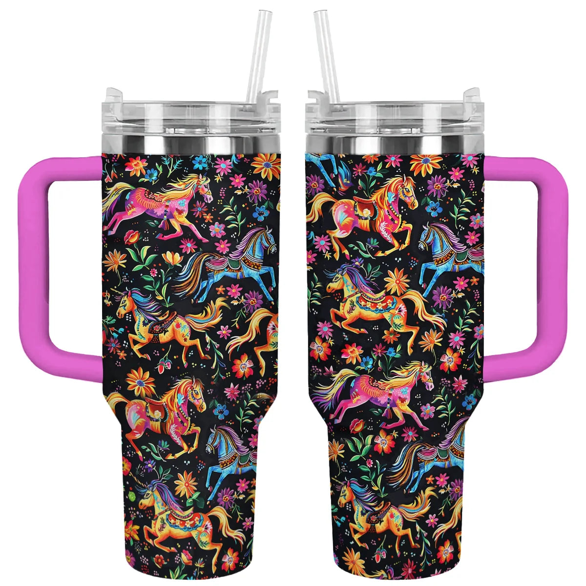 Horse Custom Stanley Cup 40 oz 30 oz Tumbler With Handle