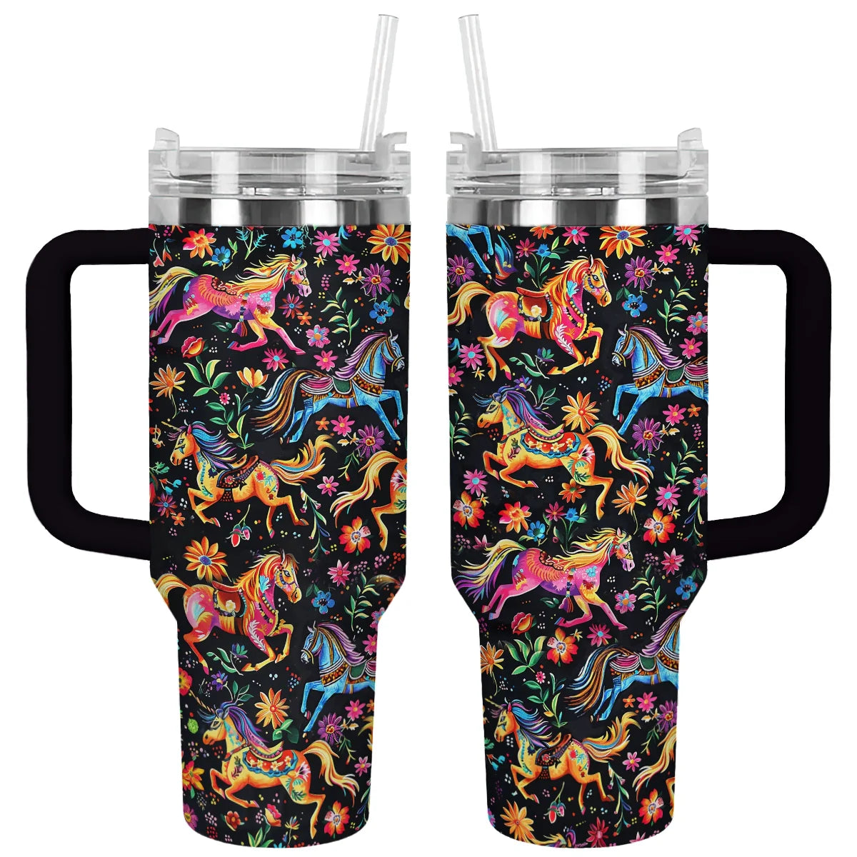 Horse Custom Stanley Cup 40 oz 30 oz Tumbler With Handle
