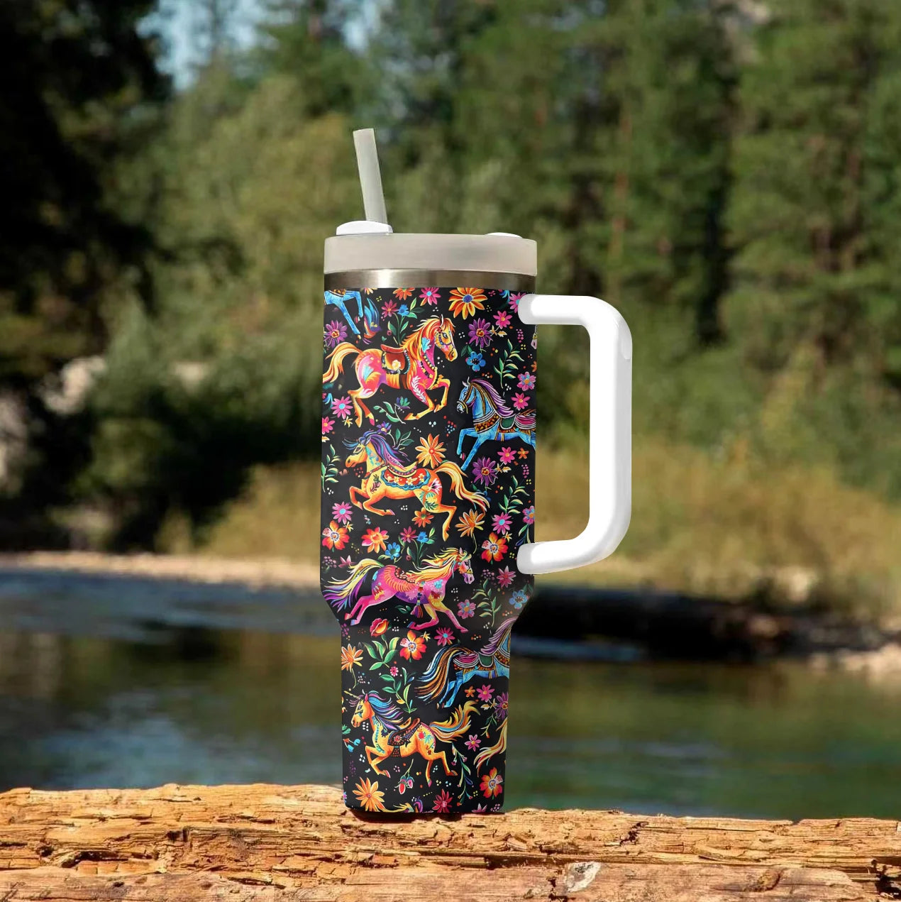 Horse Custom Stanley Cup 40 oz 30 oz Tumbler With Handle