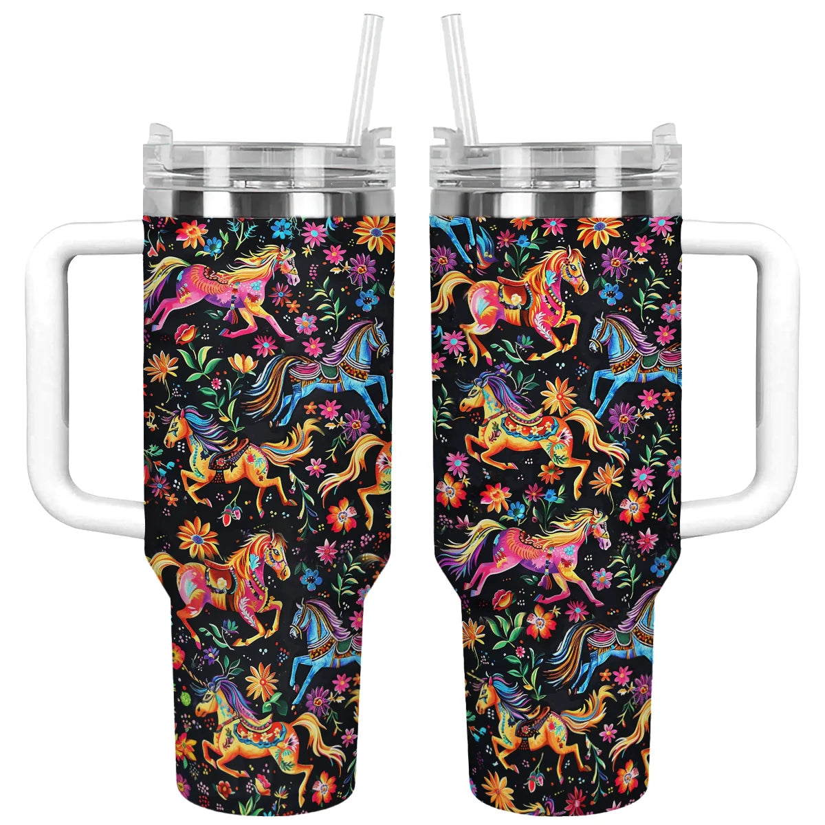 Horse Custom Stanley Cup 40 oz 30 oz Tumbler With Handle