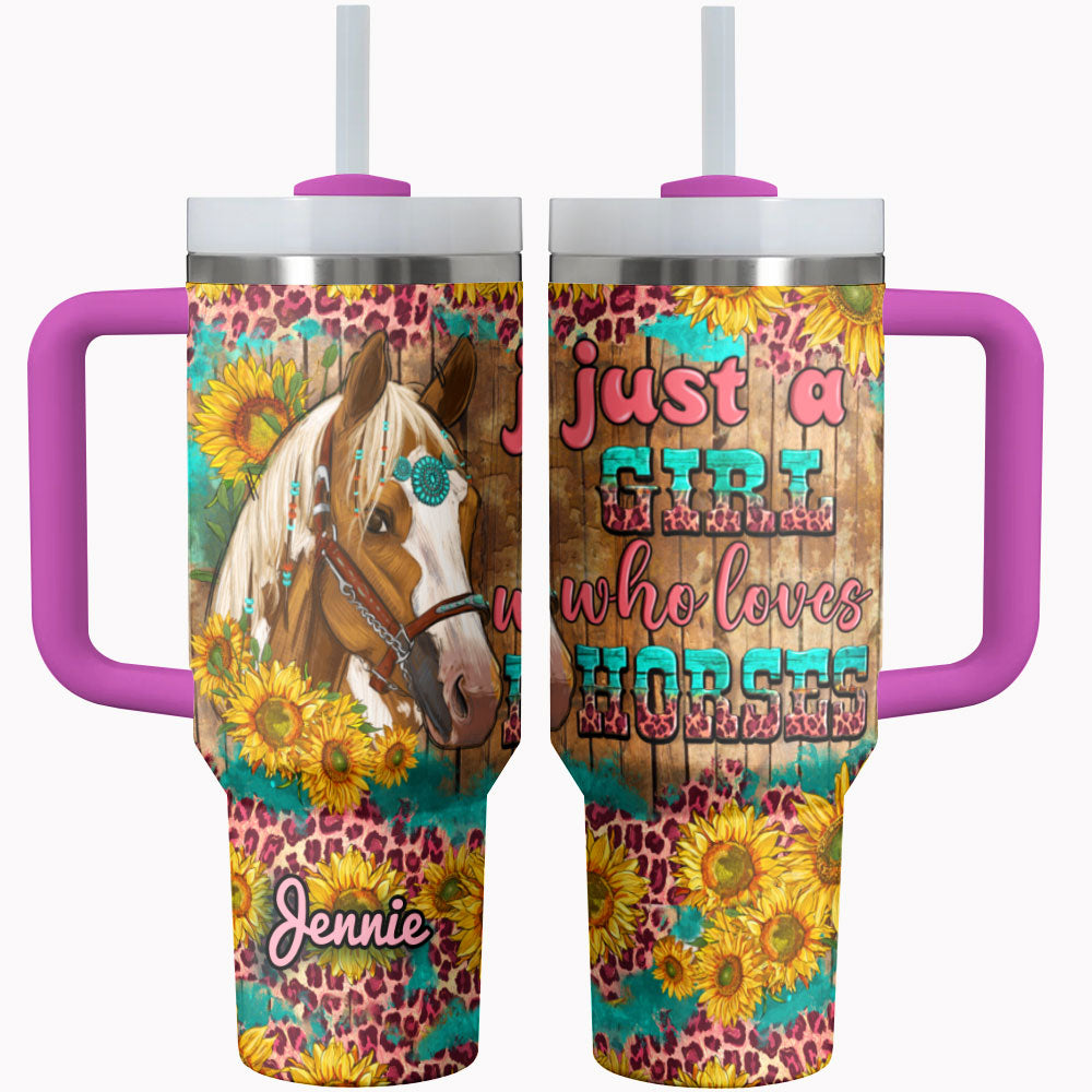 Horse Custom Stanley Cup 40 oz 30 oz Tumbler With Handle