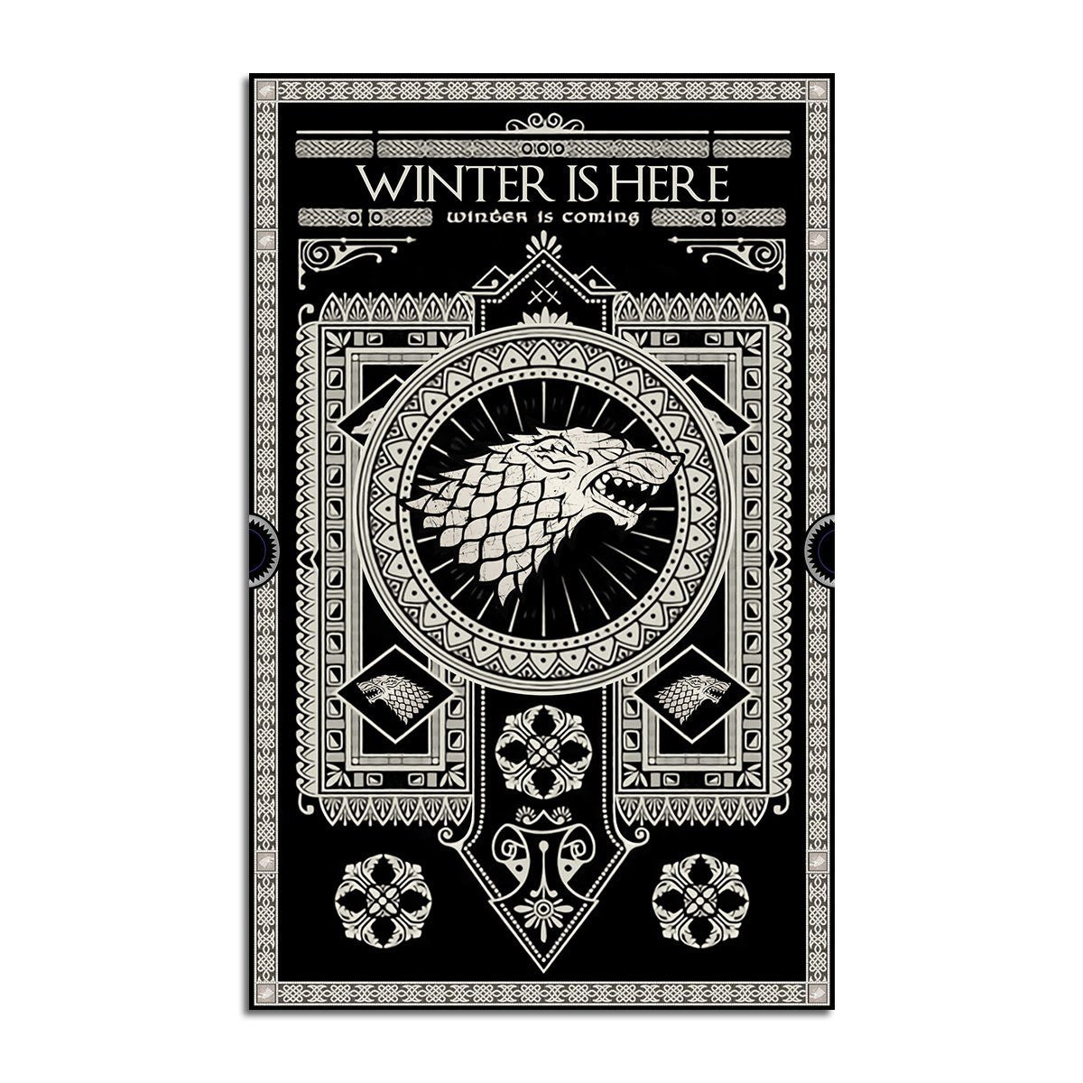 House Stark Game of Thrones Rug - Stormmerch Exclusive