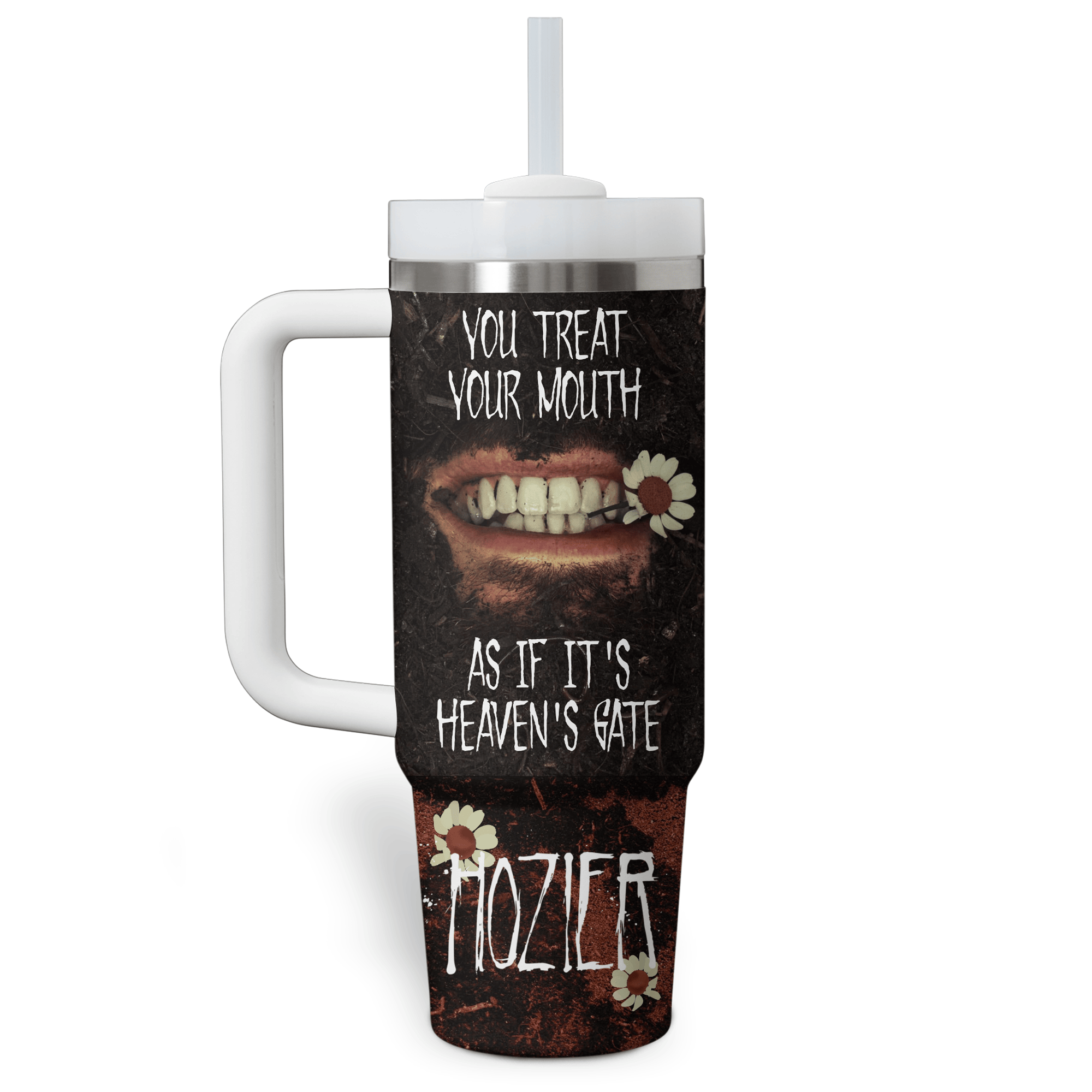 Hozier Music Custom Stanley Cup 40 oz 30 oz Tumbler With Handle