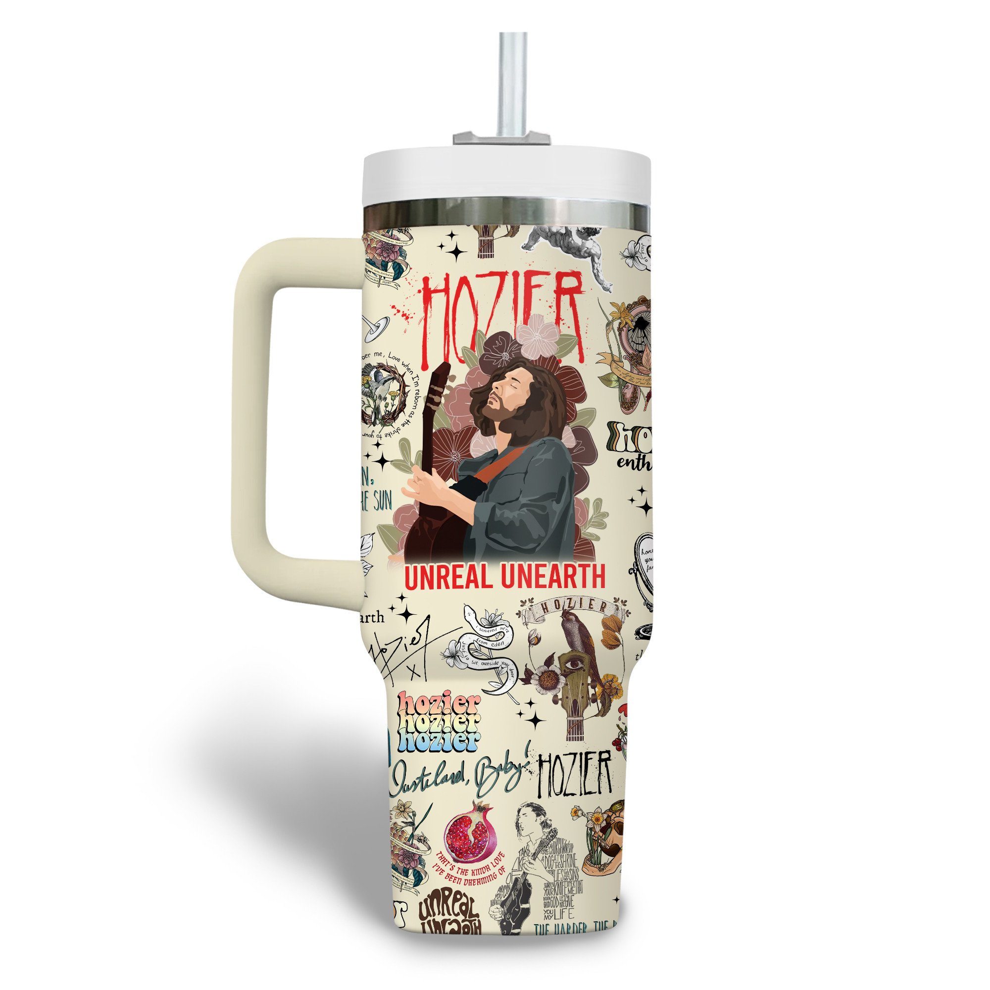 Hozier Music Custom Stanley Cup 40 oz 30 oz Tumbler With Handle