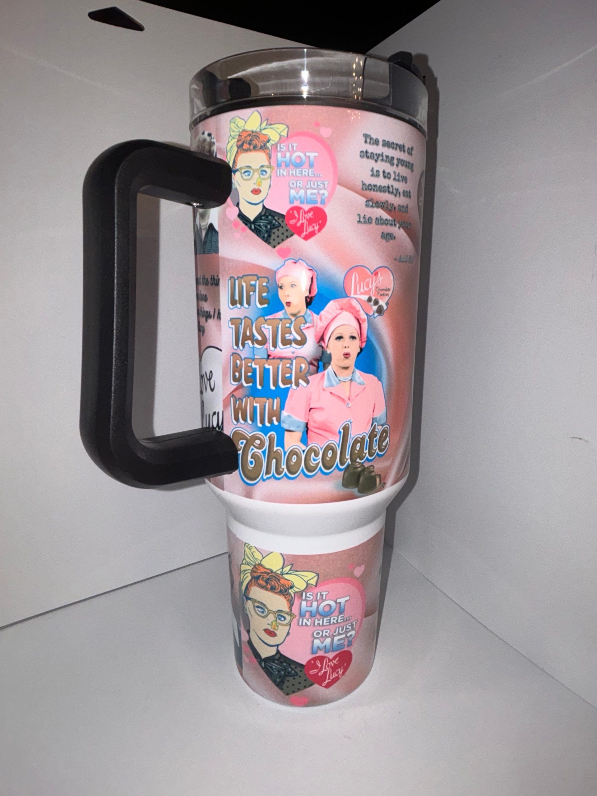 I Love Lucy TV Series Custom Stanley Cup 40 oz 30 oz Tumbler With Handle