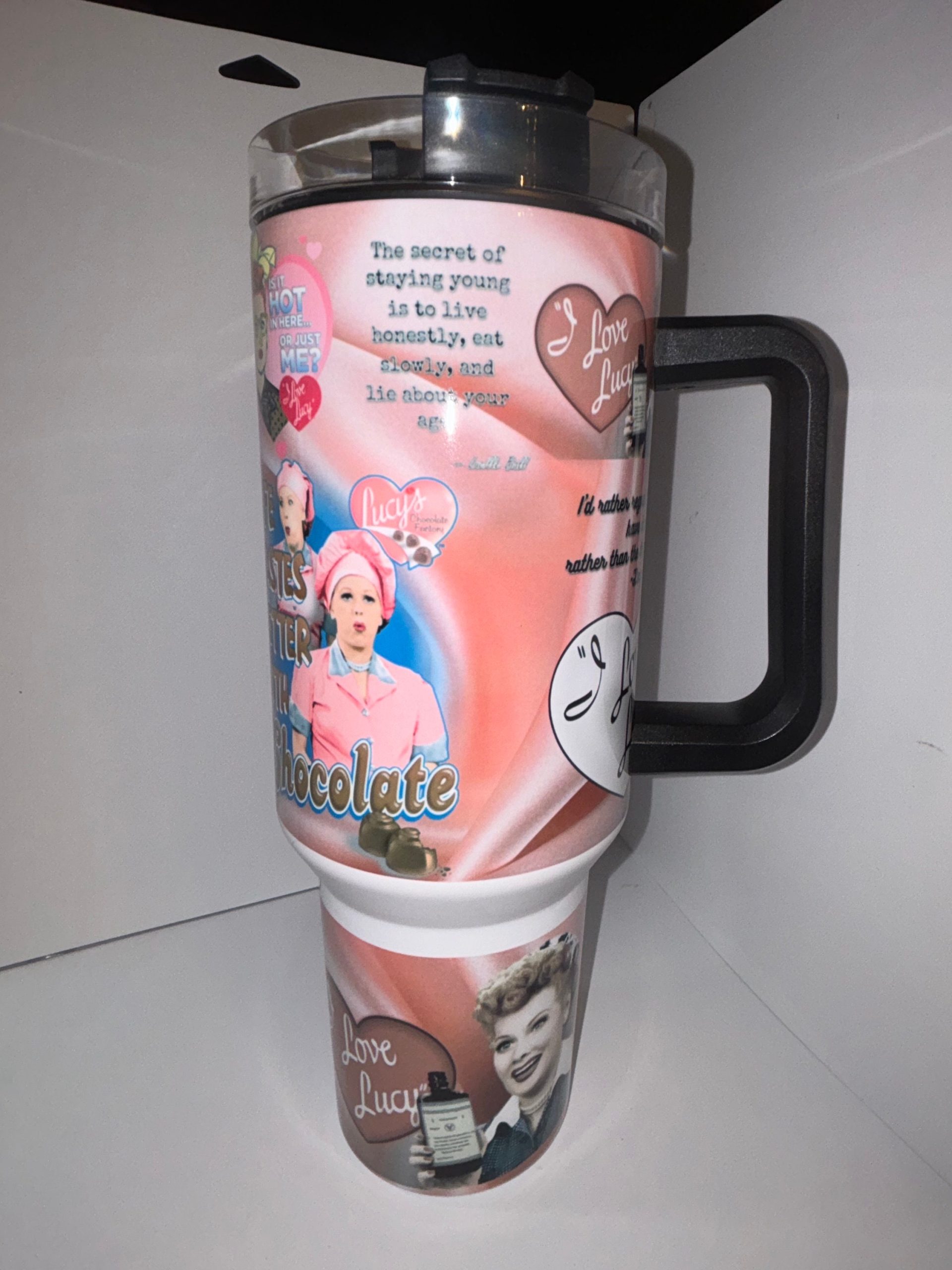 I Love Lucy TV Series Custom Stanley Cup 40 oz 30 oz Tumbler With Handle