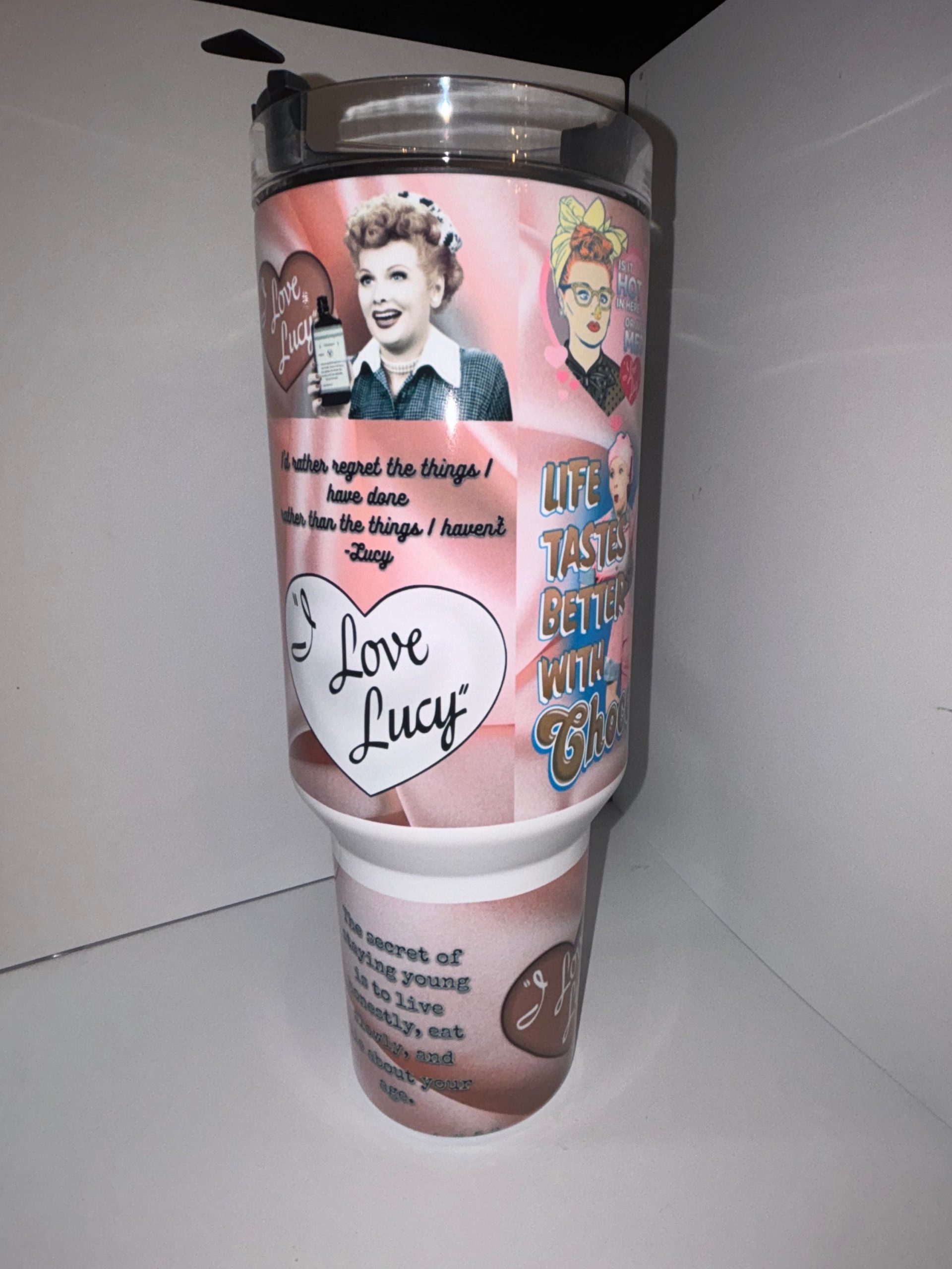 I Love Lucy TV Series Custom Stanley Cup 40 oz 30 oz Tumbler With Handle