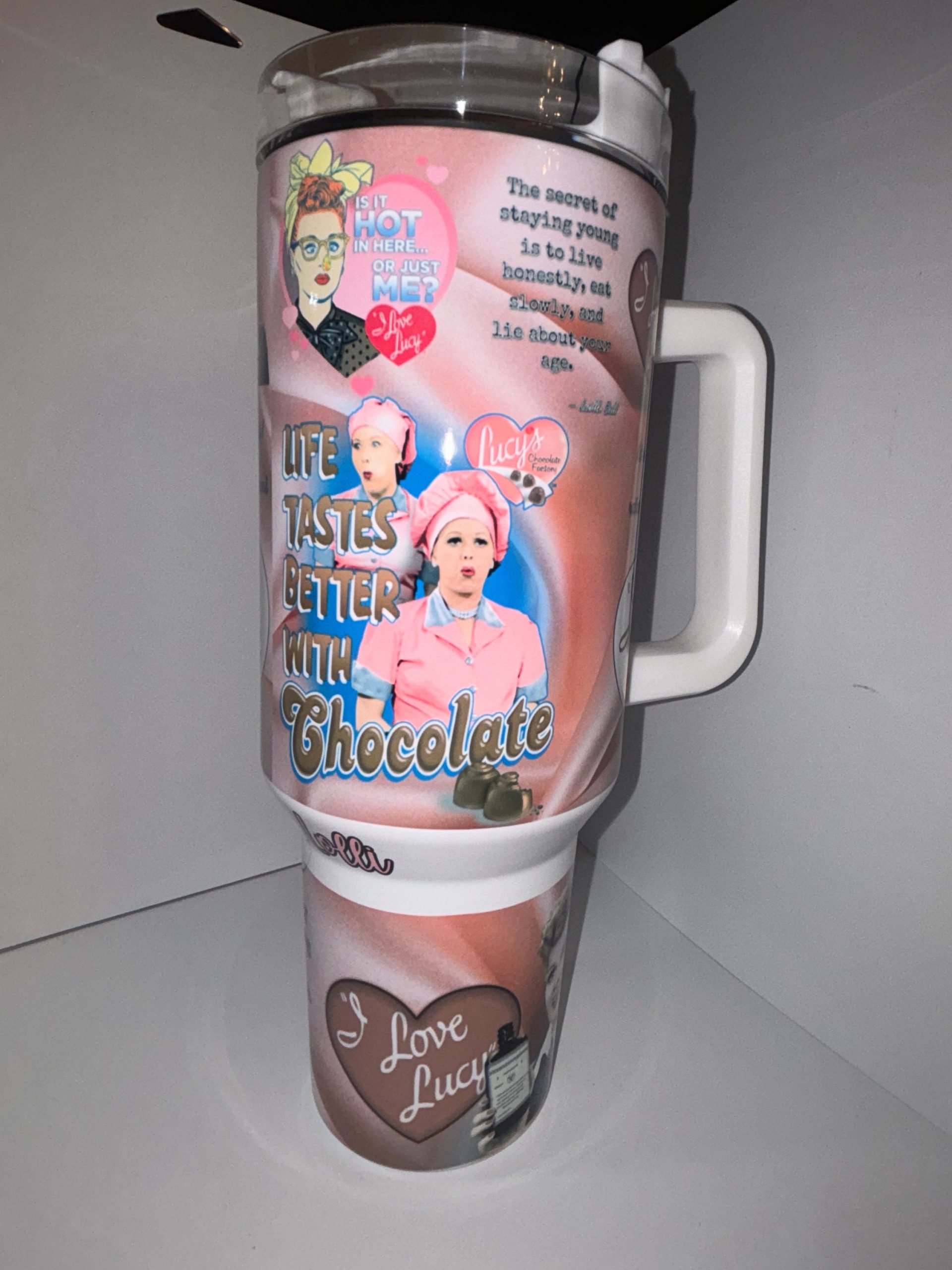 I Love Lucy TV Series Custom Stanley Cup 40 oz 30 oz Tumbler With Handle