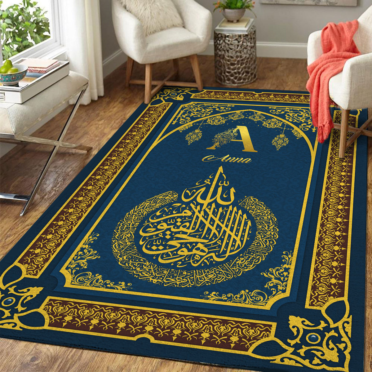 Islam Custom Name Prayer Rug - Stormmerch Exclusive