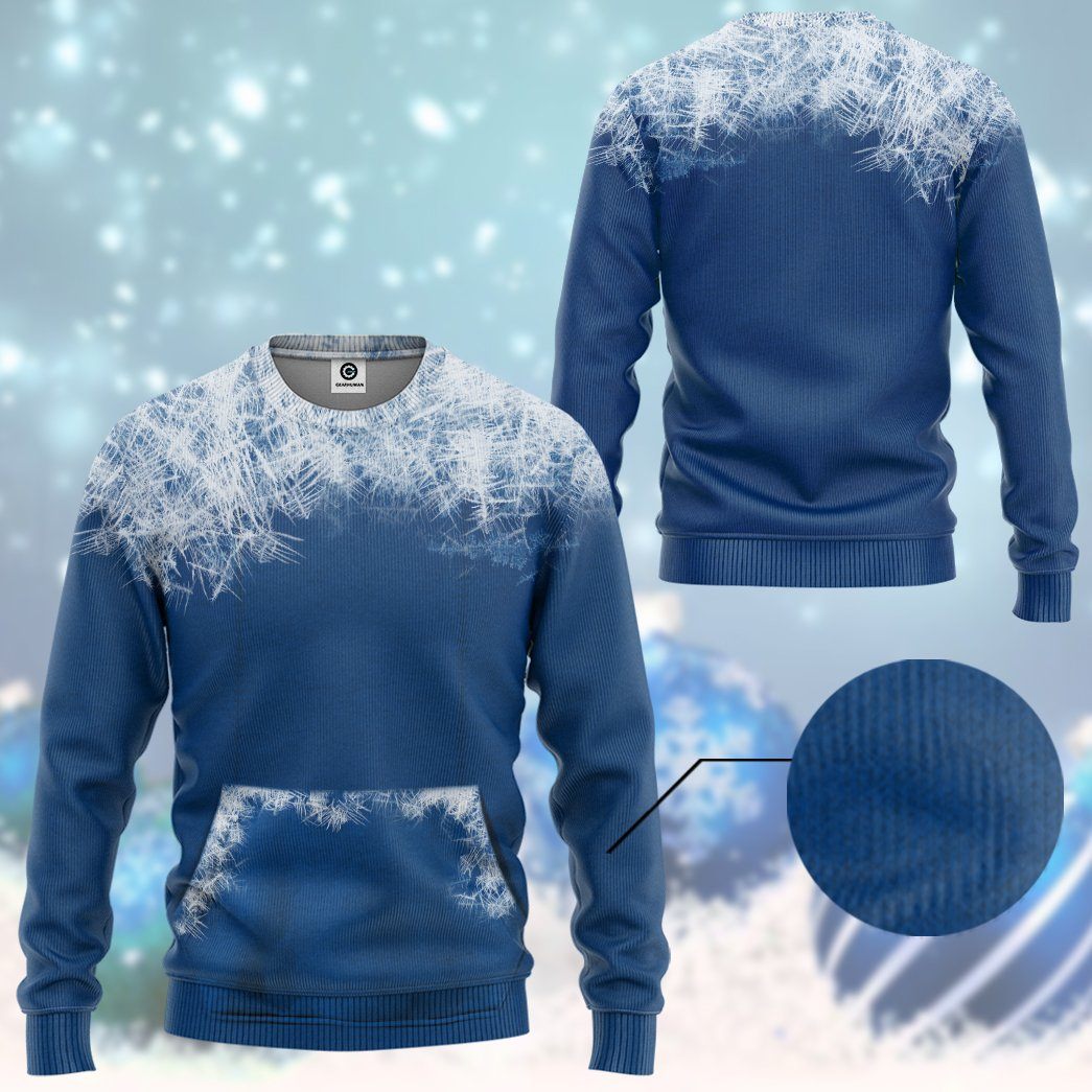 Jack Frost Costume Hoodie Sweatshirt T-Shirt Sweatpants Tracksuit - Stormmerch Exclusive