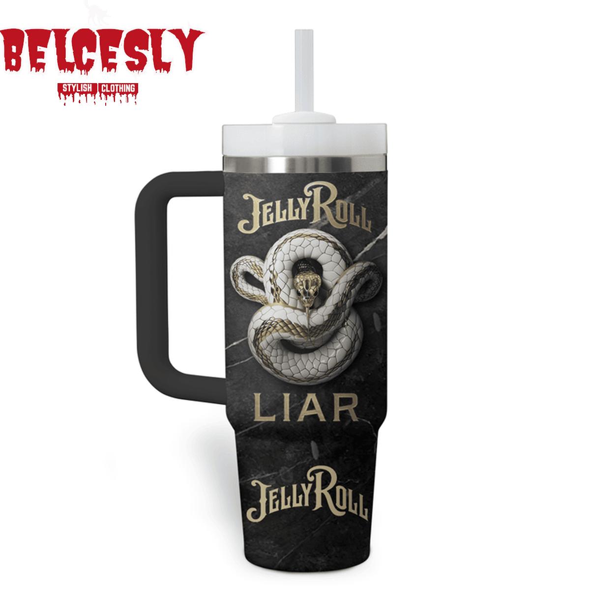 Jelly Roll Music Custom Stanley Cup 40 oz 30 oz Tumbler With Handle