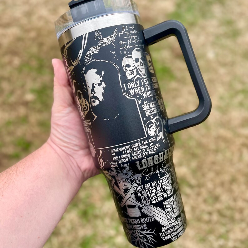 Jelly Roll Music Custom Stanley Cup 40 oz 30 oz Tumbler With Handle