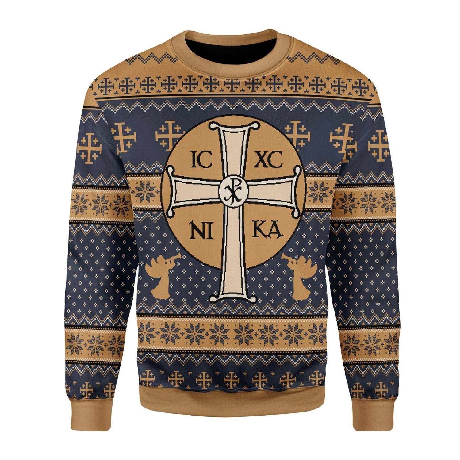 Jesus IC XC Christmas Sweater - Stormmerch Exclusive