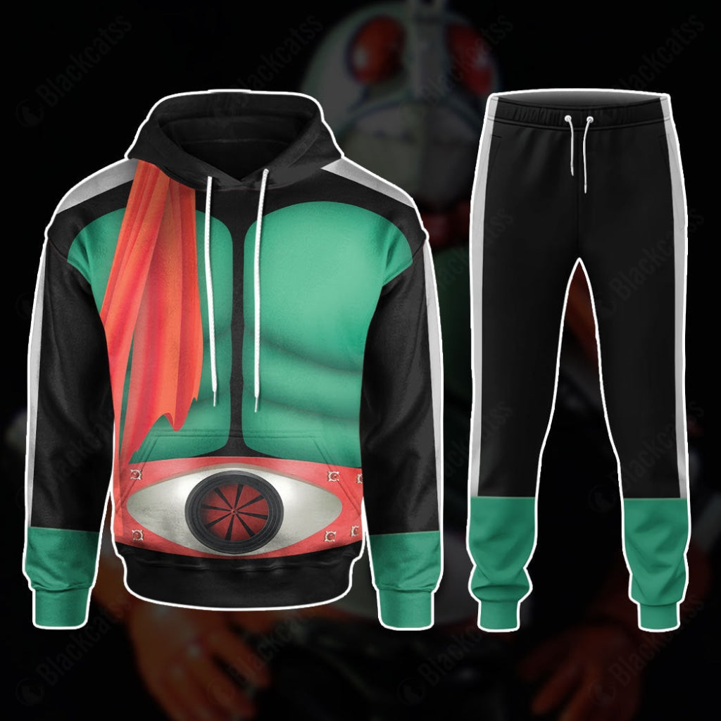 Kamen Rider Black RX Kamen Rider 2 Costume Hoodie Sweatshirt T-Shirt Sweatpants Tracksuit - Stormmerch Exclusive