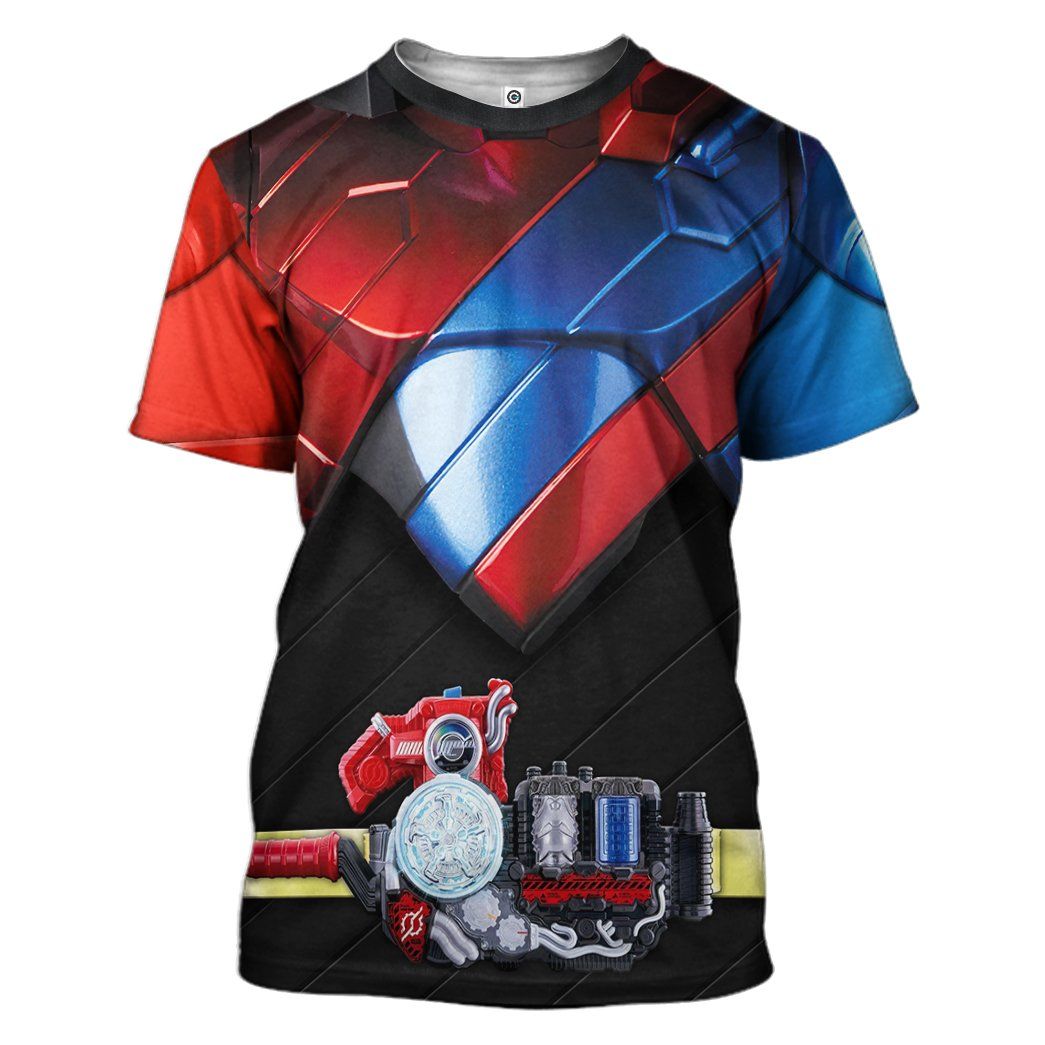 Kamen Rider Build Rabbit Tank Costume Hoodie Sweatshirt T-Shirt Sweatpants Tracksuit - Stormmerch Exclusive