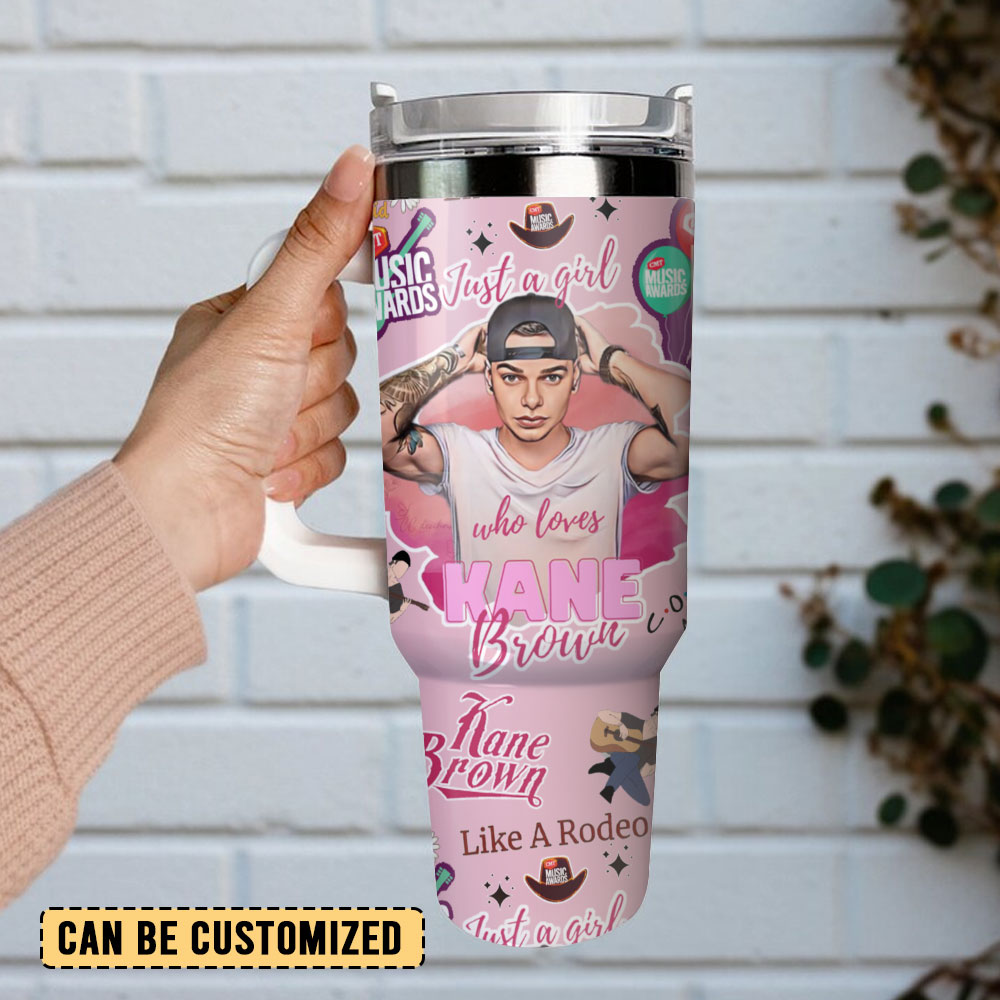 Kane Brown Music Custom Stanley Cup 40 oz 30 oz Tumbler With Handle