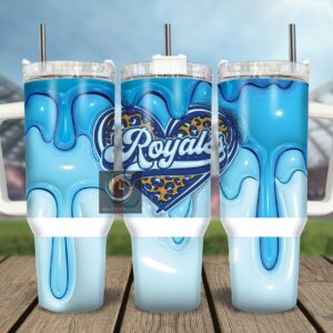 Kansas City Royals MLB Custom Stanley Cup 40 oz 30 oz Tumbler With Handle
