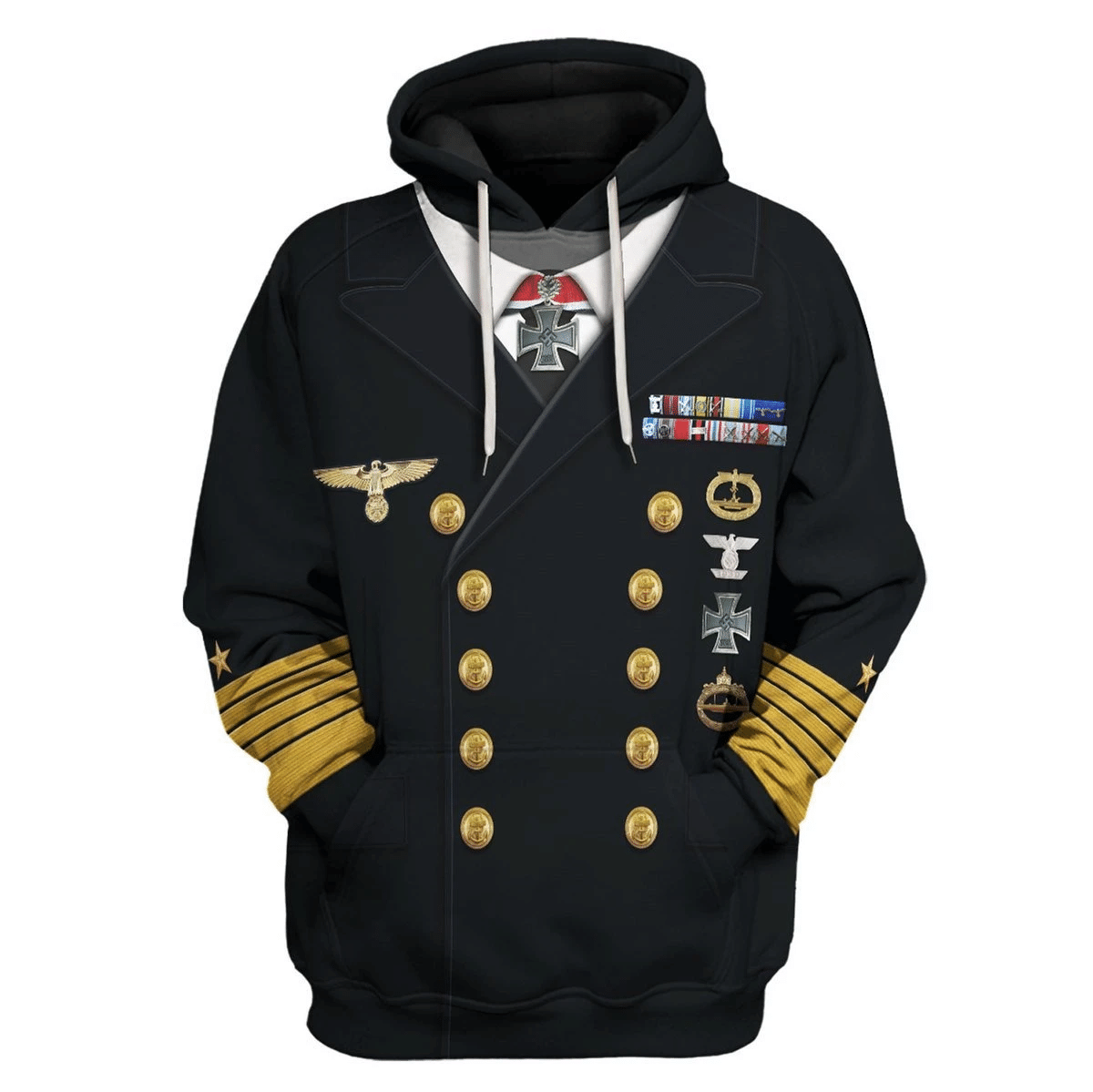 Karl Donitz President of Germany Costume Hoodie Sweatshirt T-Shirt Sweatpants Tracksuit - Stormmerch Exclusive