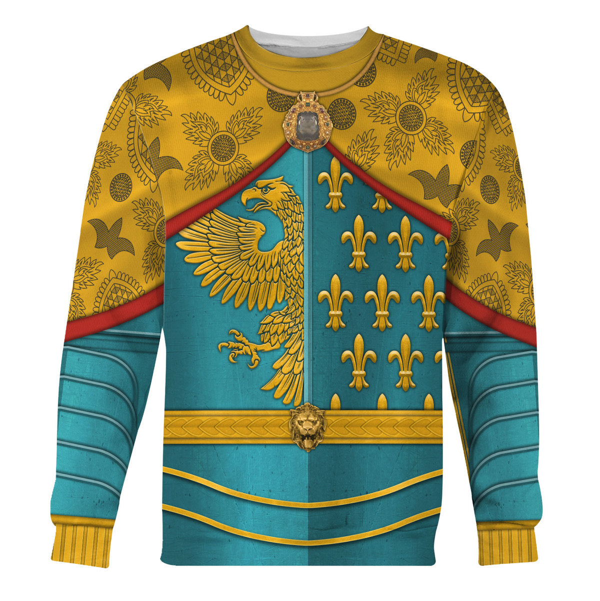 Karl I Charlemagne Holy Roman Emperor Costume Hoodie Sweatshirt T-Shirt Sweatpants Tracksuit - Stormmerch Exclusive