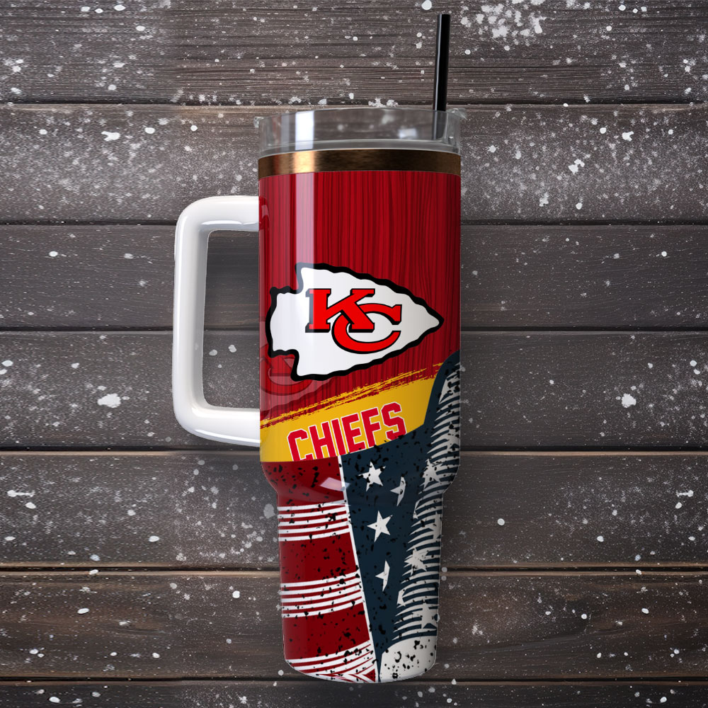 KC Chiefs Football NFL Sport Custom Stanley Cup 40 oz 30 oz Tumbler With Handle