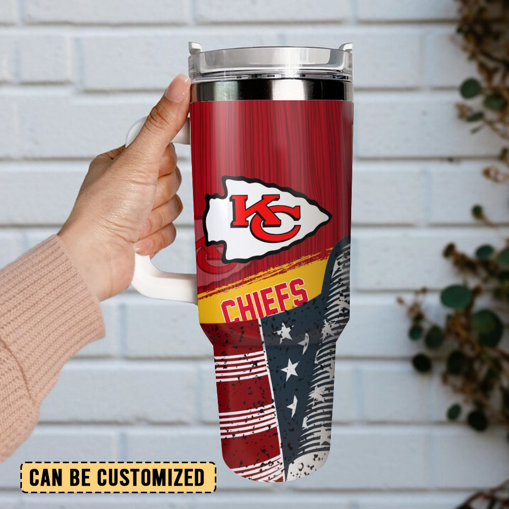KC Chiefs Football NFL Sport Custom Stanley Cup 40 oz 30 oz Tumbler With Handle