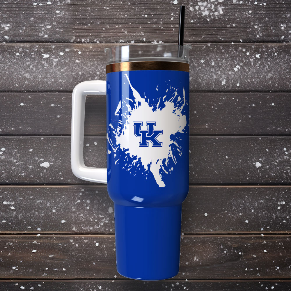 Kentucky Wildcats Basketball NCAA Sport Custom Stanley Cup 40 oz 30 oz Tumbler With Handle
