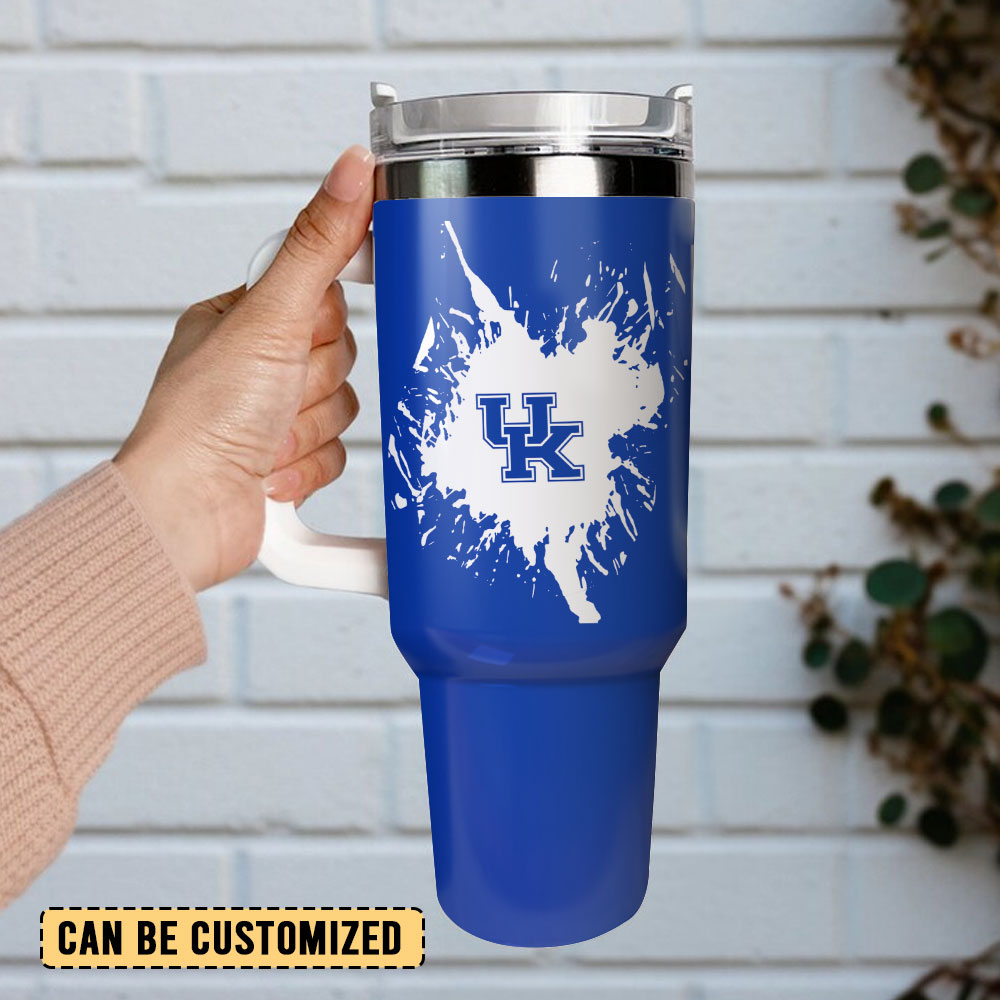Kentucky Wildcats Basketball NCAA Sport Custom Stanley Cup 40 oz 30 oz Tumbler With Handle
