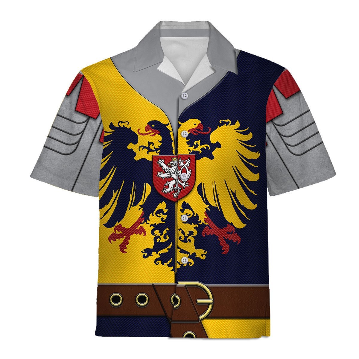 Knight of the Holy Roman Hawaiian Shirt - Stormmerch Exclusive