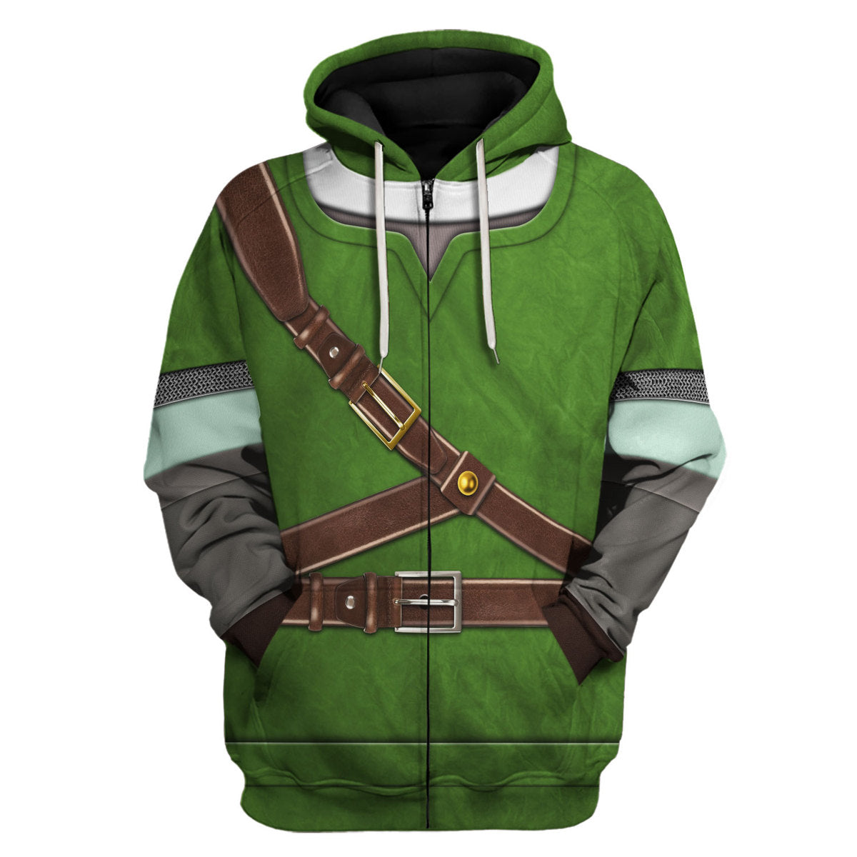 Knights of Skyloft Green Shield Unisex Hoodie Sweatshirt T-shirt Sweatpants Cosplay - Stormmerch Exclusive