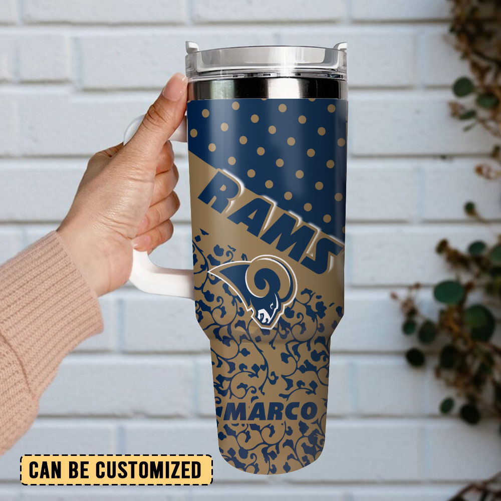 LA Rams Football NFL Sport Custom Stanley Cup 40 oz 30 oz Tumbler With Handle