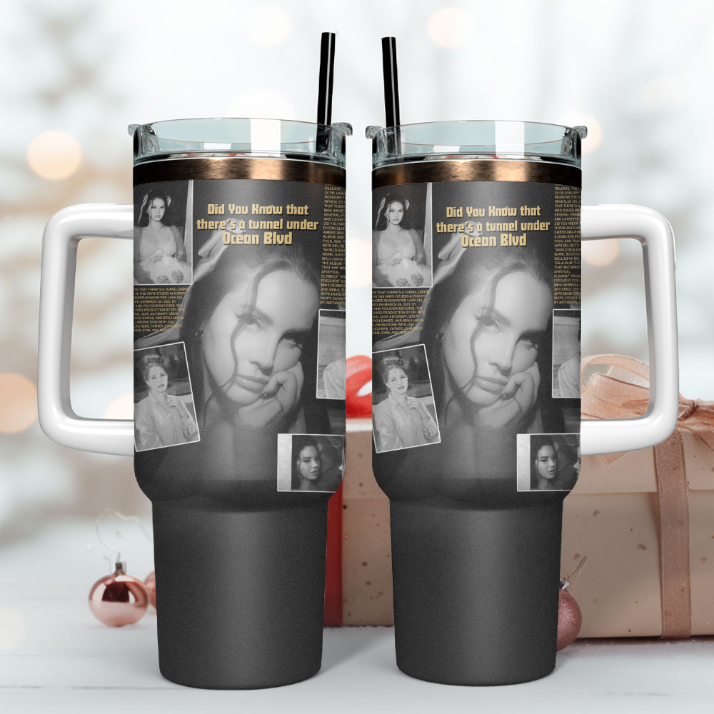 Lana Del Rey Music Custom Stanley Cup 40 oz 30 oz Tumbler With Handle