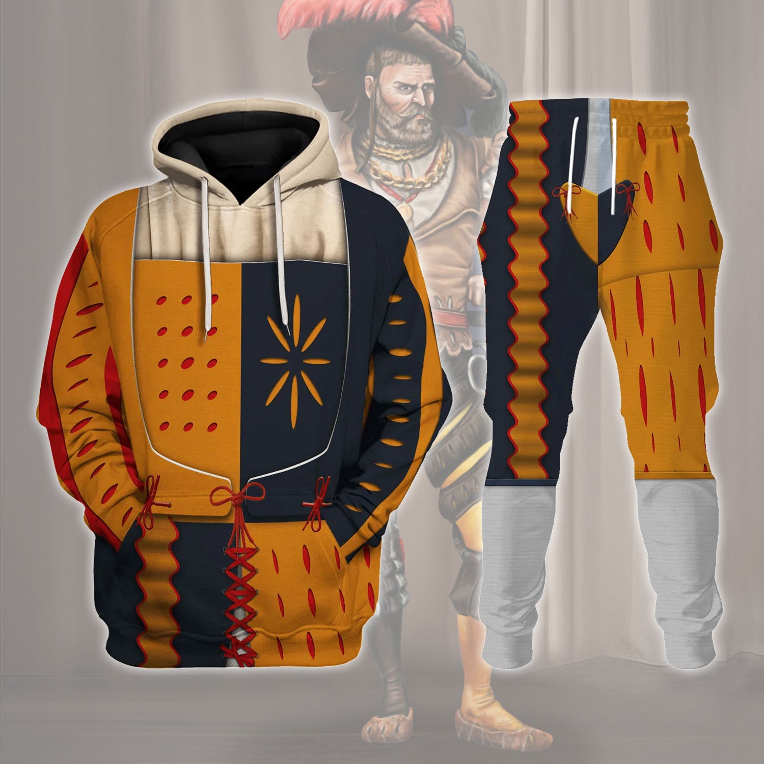 Landknecht Costume Hoodie Sweatshirt T-Shirt Sweatpants Tracksuit - Stormmerch Exclusive