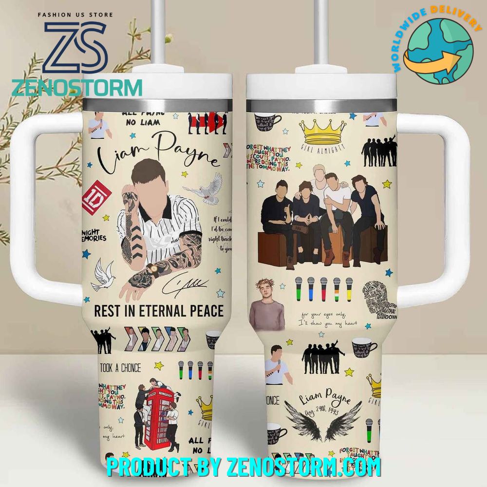 Liam Payne Music Custom Stanley Cup 40 oz 30 oz Tumbler With Handle