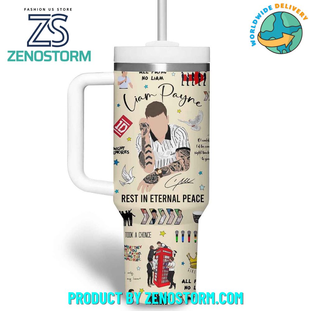 Liam Payne Music Custom Stanley Cup 40 oz 30 oz Tumbler With Handle