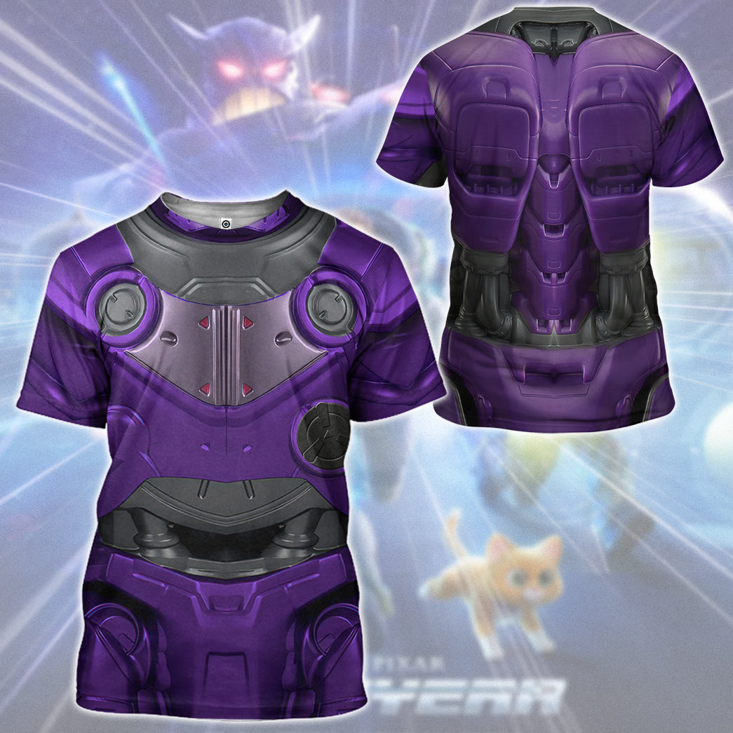 Lightyear Zurg Costume Hoodie Sweatshirt T-Shirt Sweatpants Tracksuit - Stormmerch Exclusive