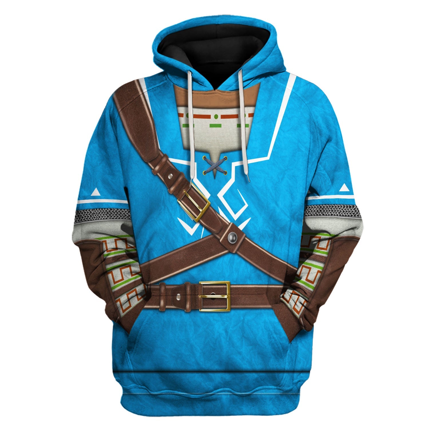 Link Attire Champion's Tunic Unisex Hoodie Sweatshirt T-shirt Sweatpants Cosplay - Stormmerch Exclusive