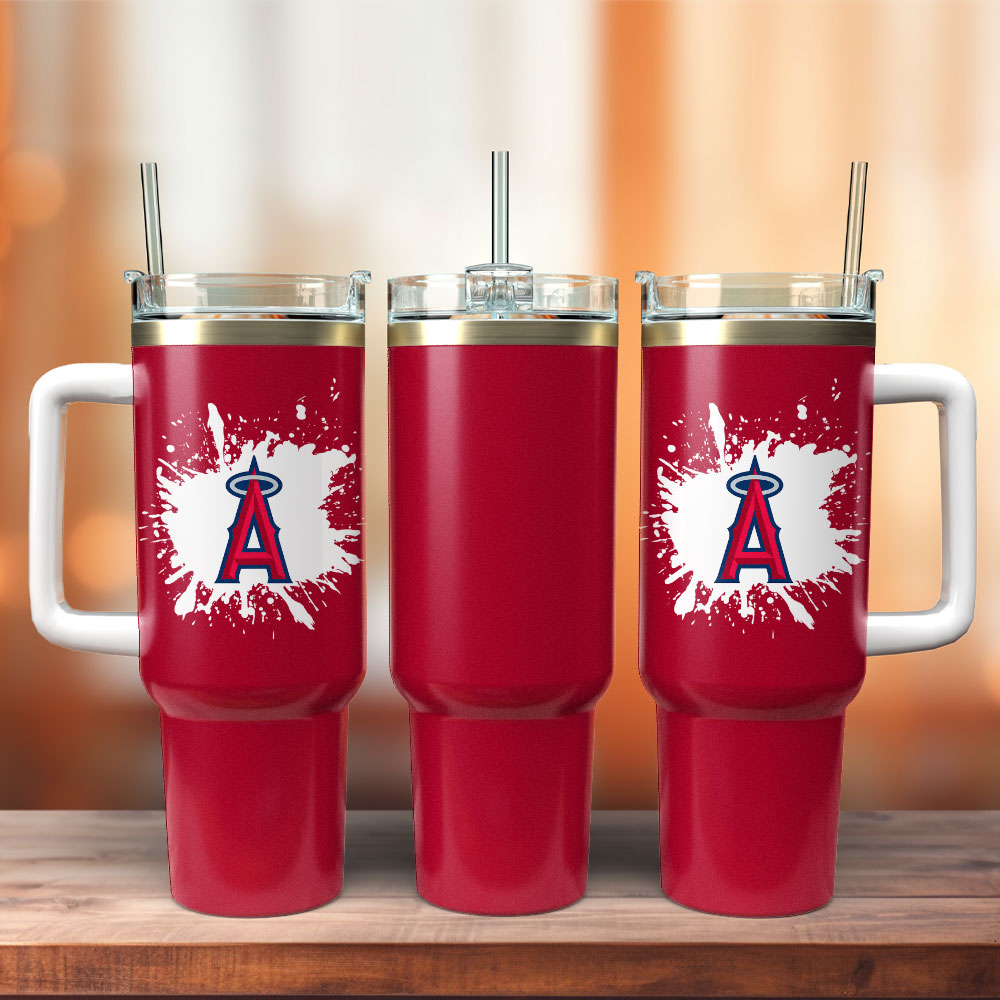 Los Angeles Angels Baseball MLB Sport Custom Stanley Cup 40 oz 30 oz Tumbler With Handle