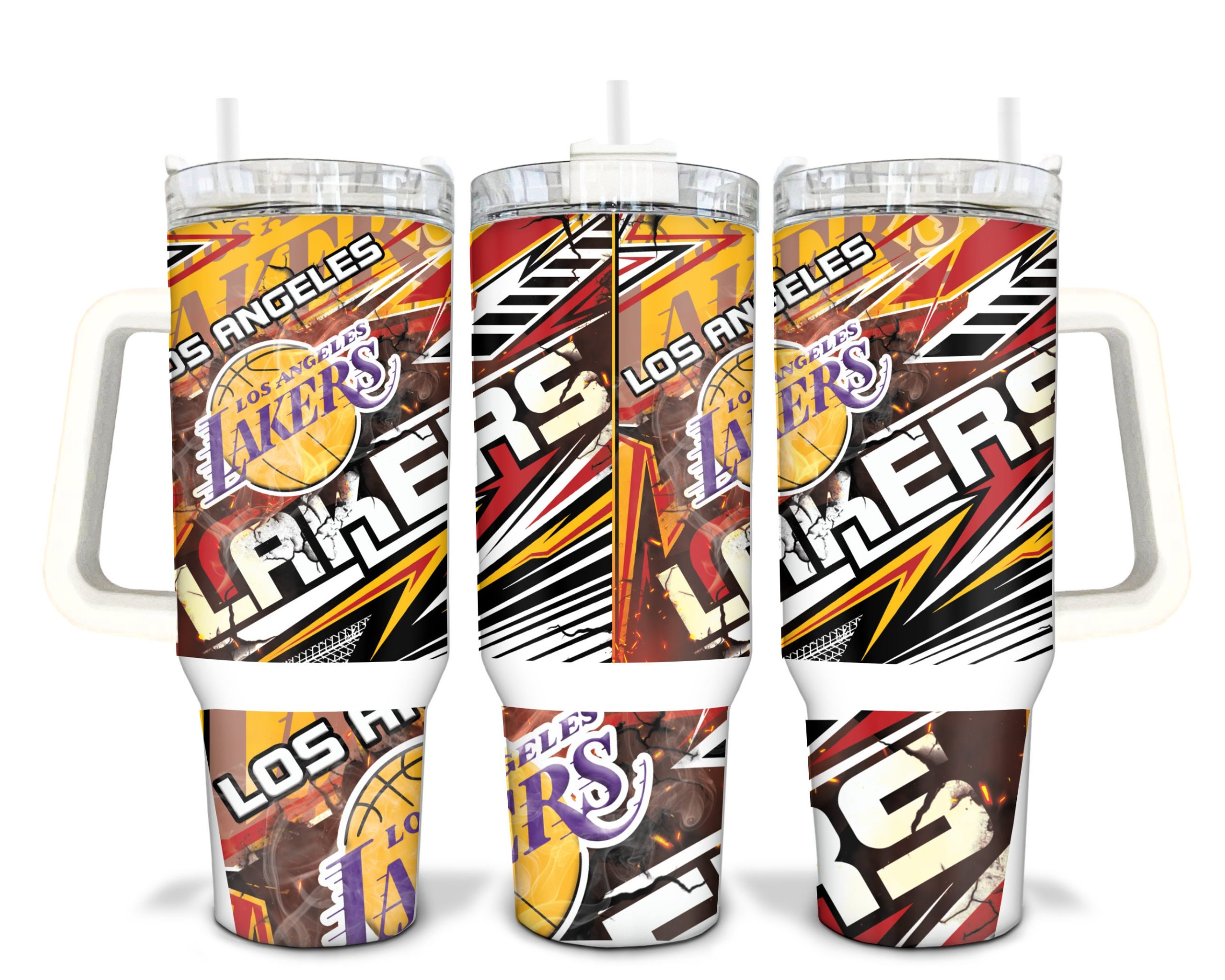 Los Angeles Lakers NBA Custom Stanley Cup 40 oz 30 oz Tumbler With Handle
