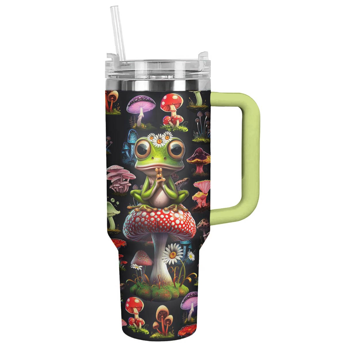 Lucky Frog Custom Stanley Cup 40 oz 30 oz Tumbler With Handle