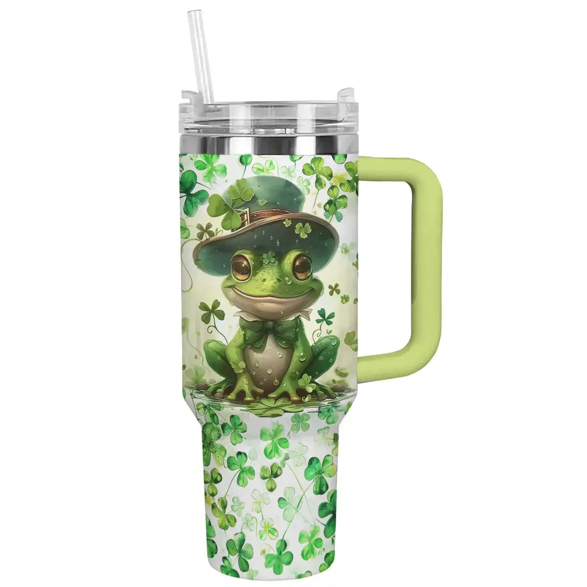 Lucky Frog Custom Stanley Cup 40 oz 30 oz Tumbler With Handle