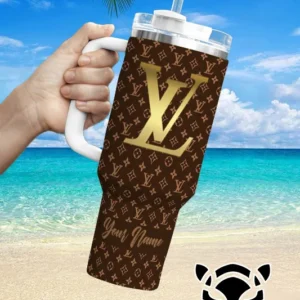 LV Brand Custom Stanley Cup 40 oz 30 oz Tumbler With Handle