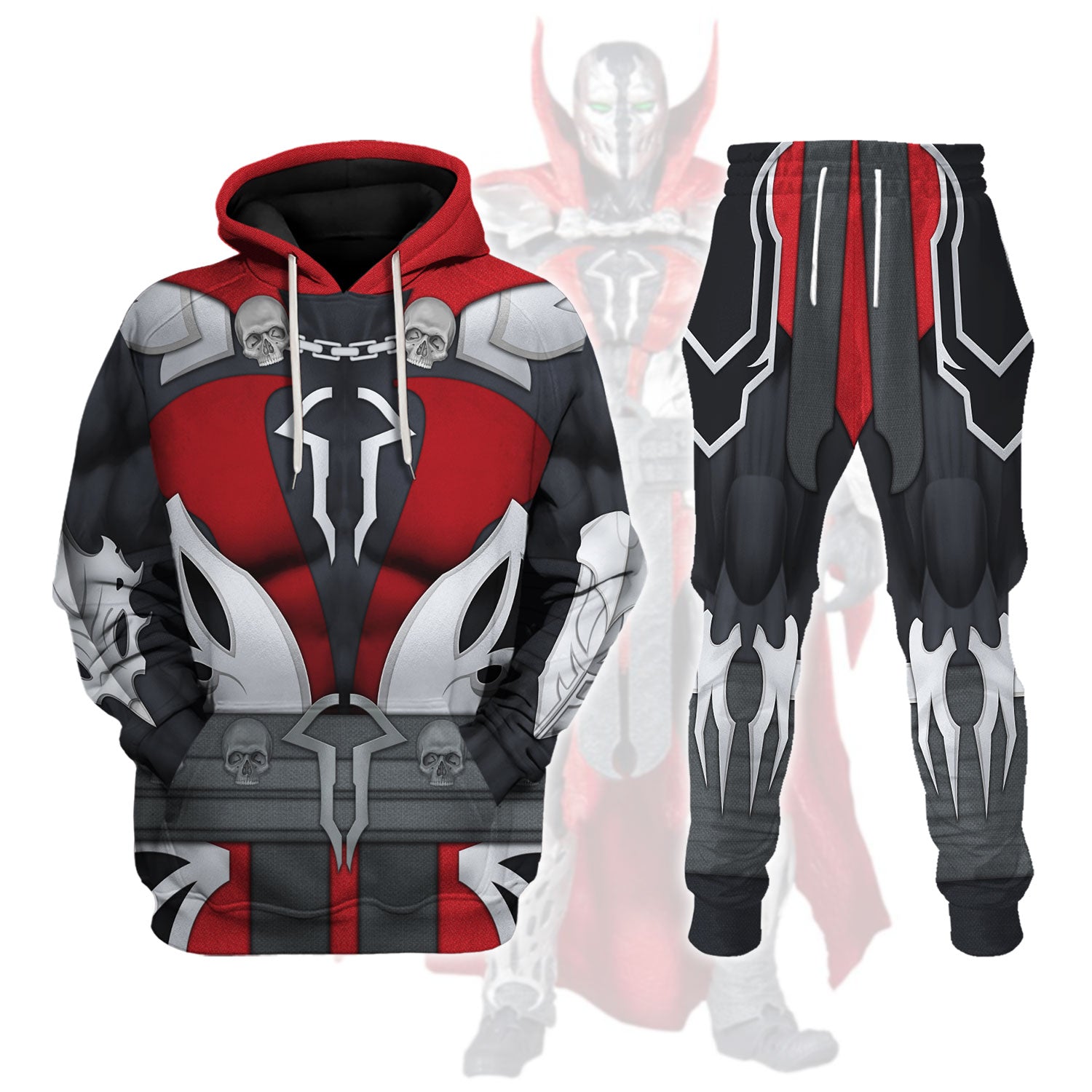 Malefik Spawn XI Costume Hoodie Sweatshirt T-Shirt Sweatpants Tracksuit - Stormmerch Exclusive
