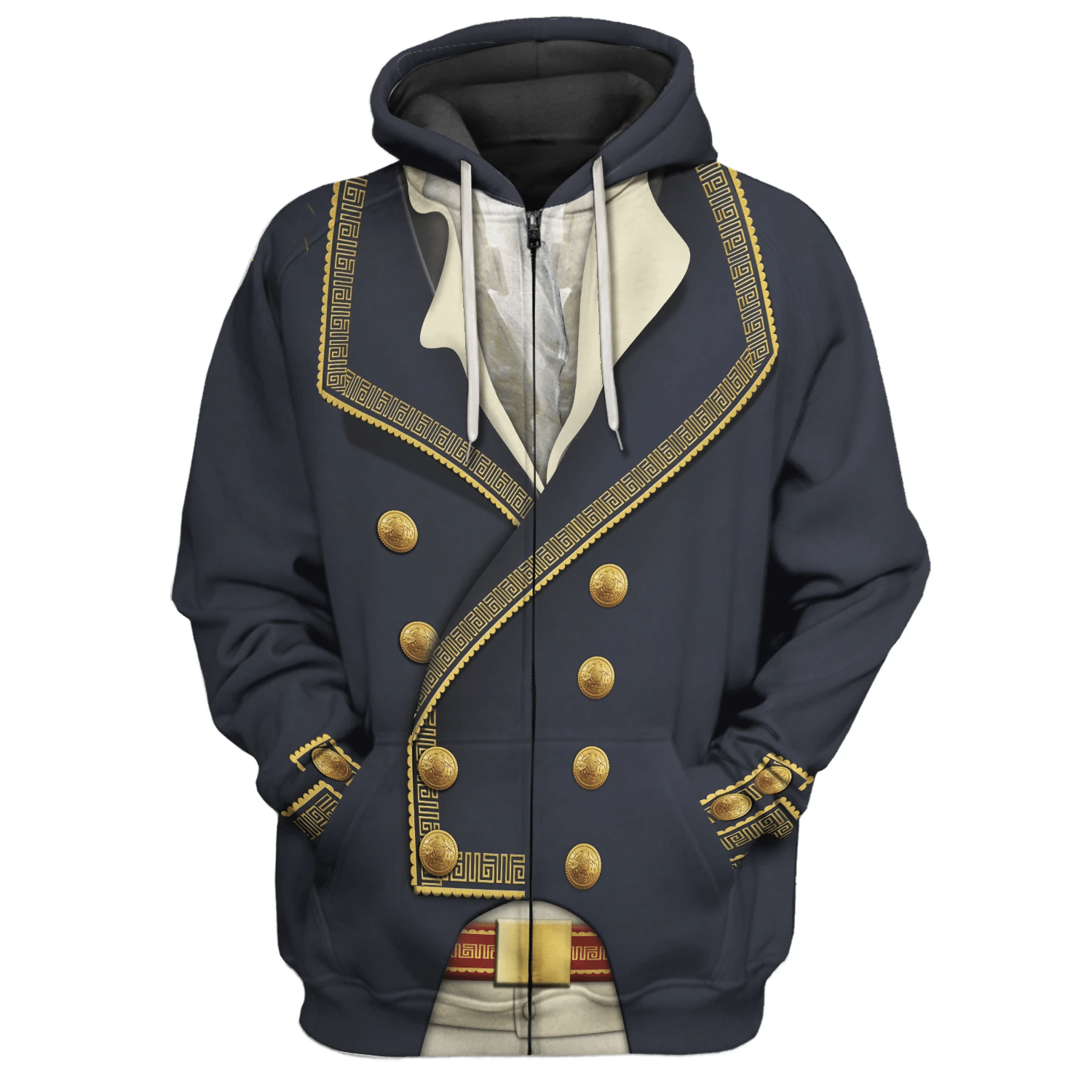 Marquis de Lafayette American Revolutionary War Costume Hoodie Sweatshirt T-Shirt Sweatpants Tracksuit - Stormmerch Exclusive