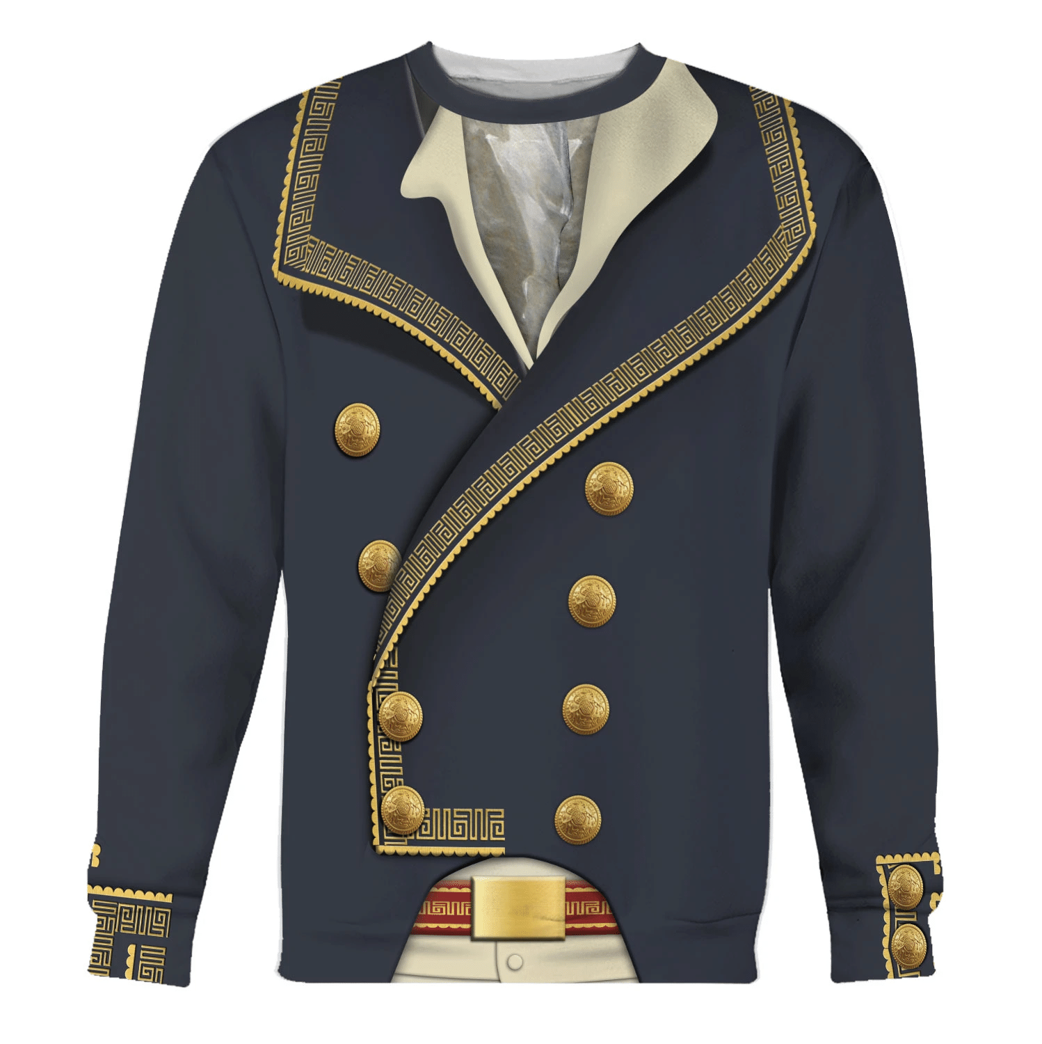 Marquis de Lafayette American Revolutionary War Costume Hoodie Sweatshirt T-Shirt Sweatpants Tracksuit - Stormmerch Exclusive